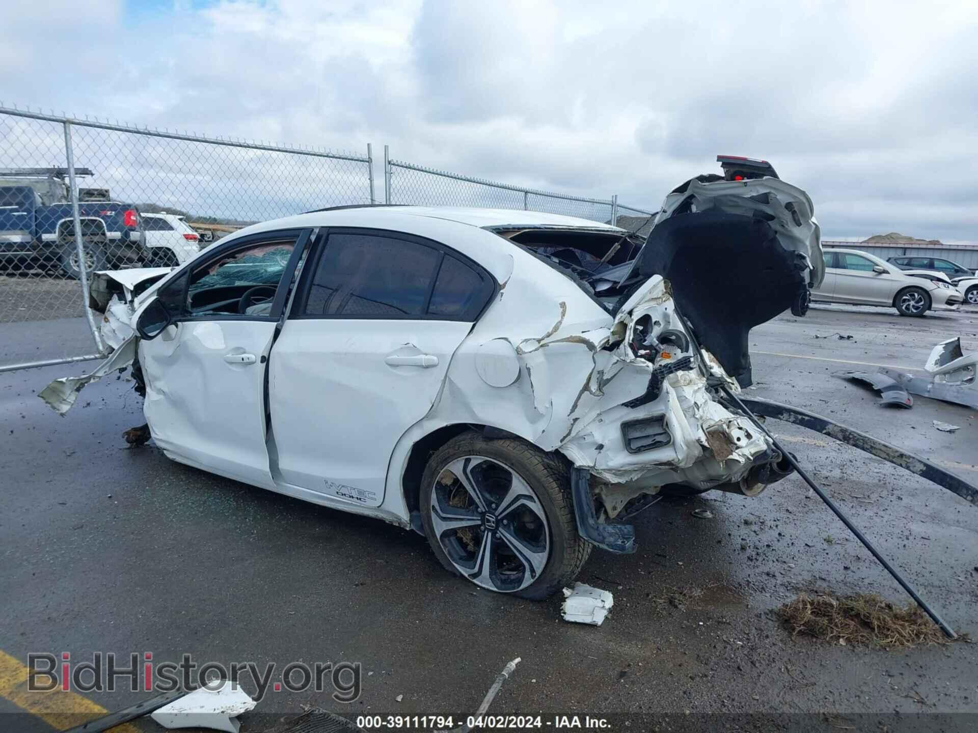 2015 HONDA CIVIC - VIN: 2HGFB6E51FH703964 - Фото 3