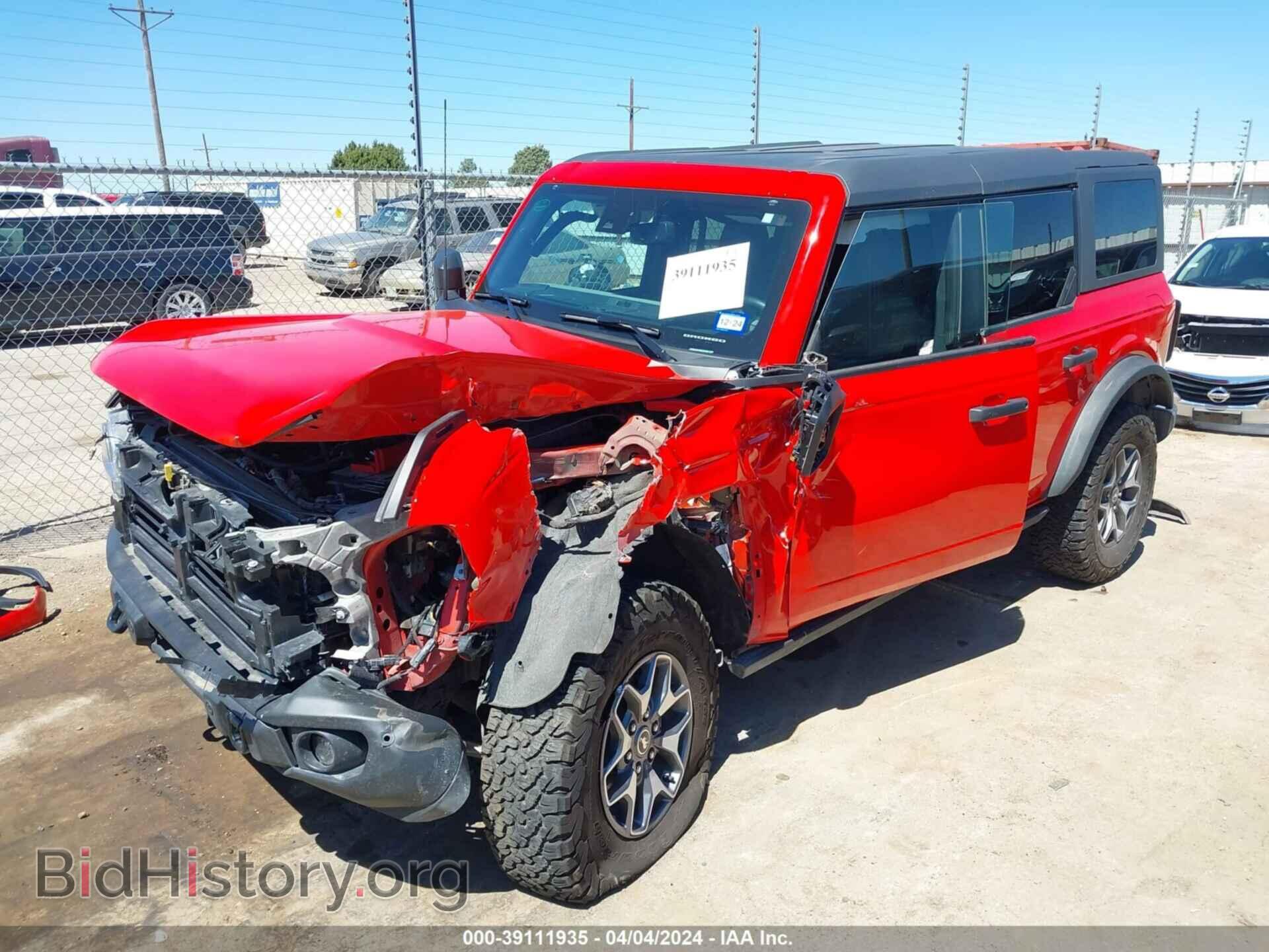 2022 FORD BRONCO - VIN: 1FMEE5DH5NLB85622 - Фото 2
