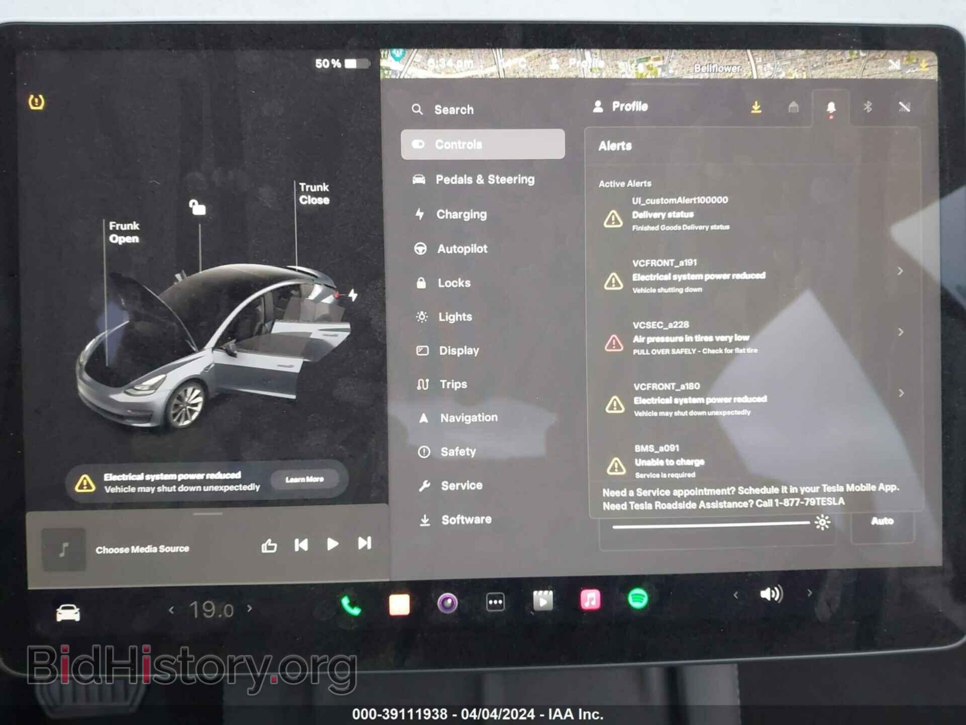 2022 TESLA MODEL 3 - VIN: 5YJ3E1EB4NF322261 - Фото 7