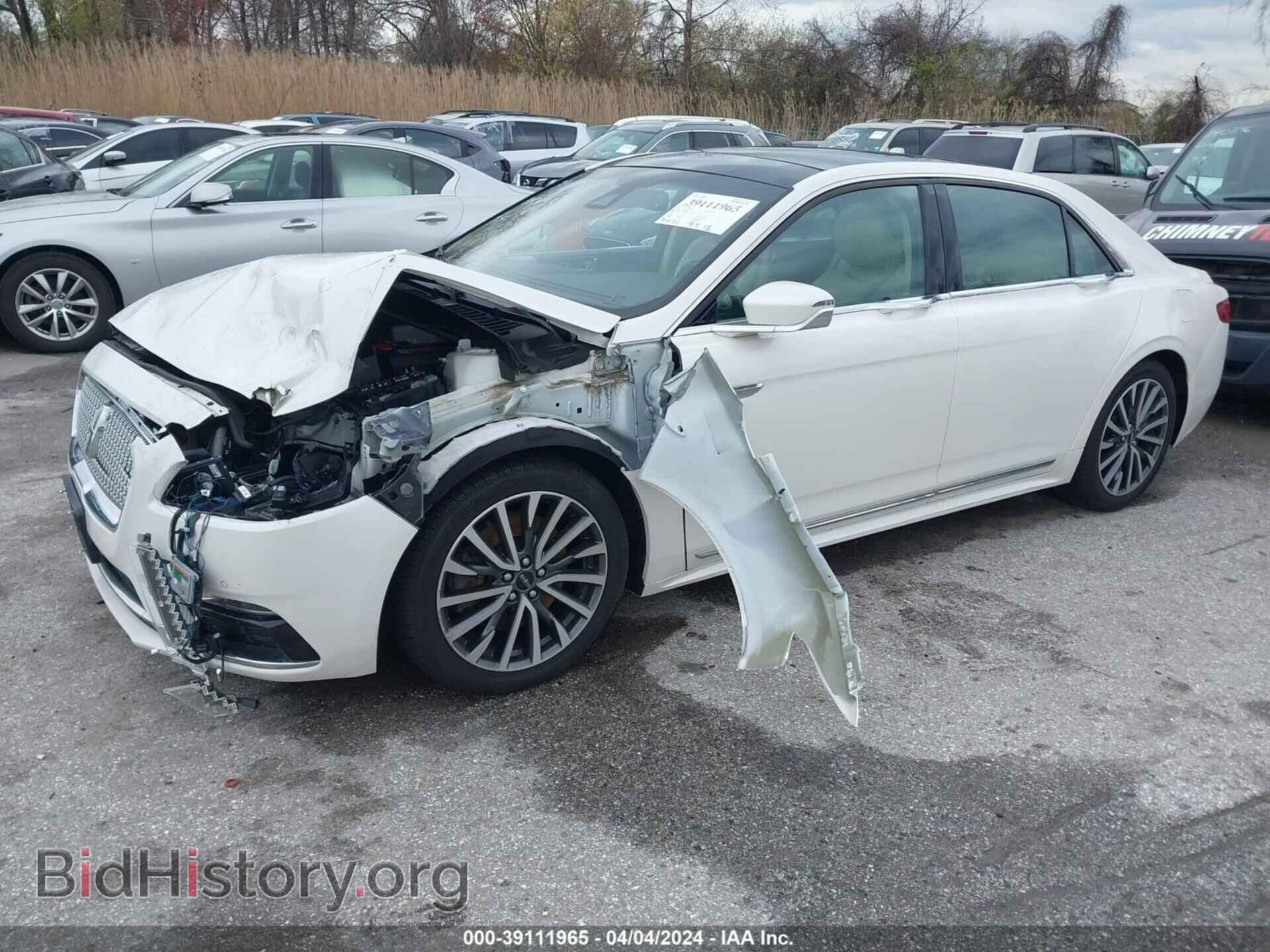 2017 LINCOLN CONTINENTAL - VIN: 1LN6L9TK2H5634617 - Фото 2