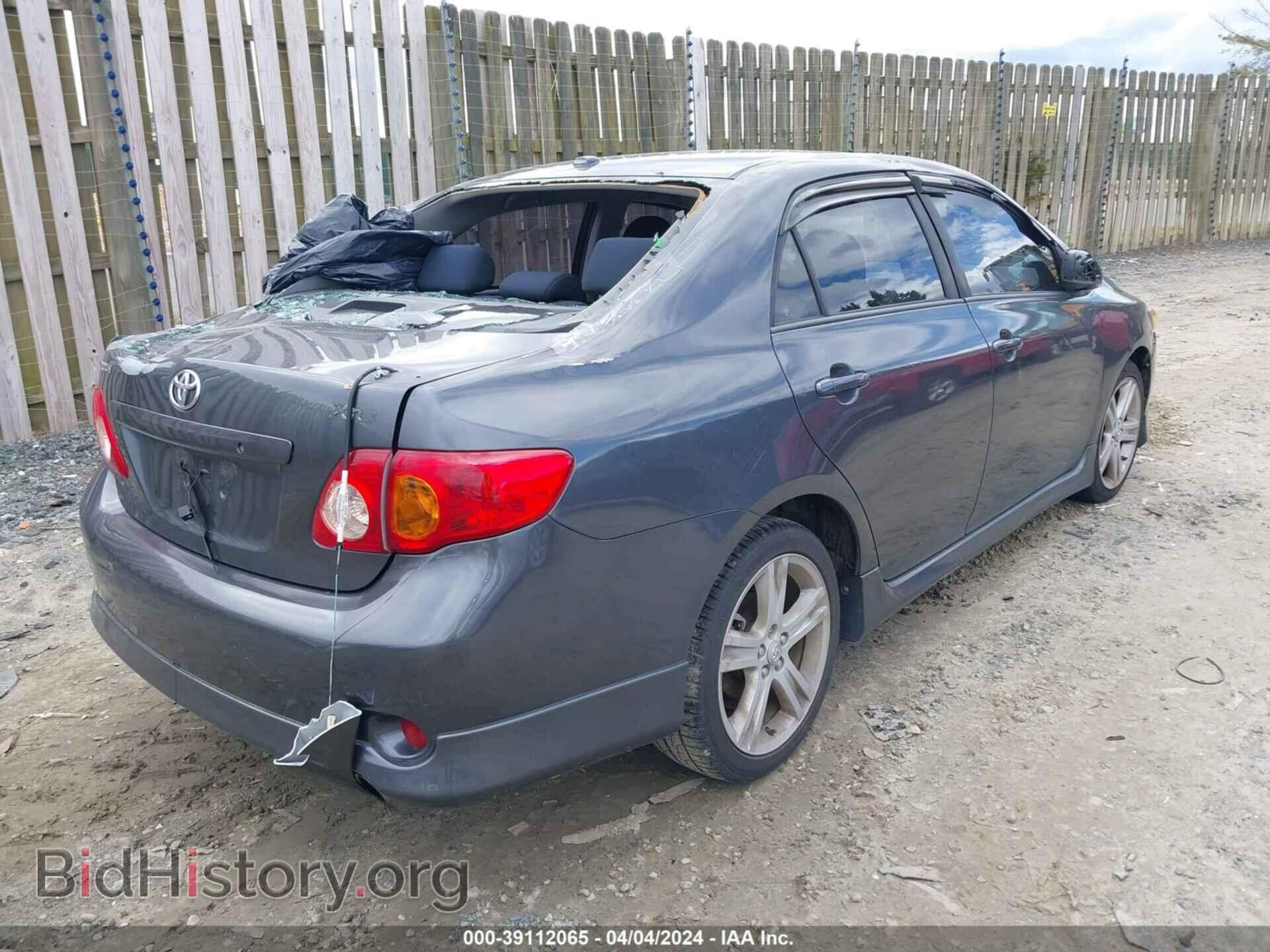 2009 TOYOTA COROLLA - VIN: 2T1BE40E59C026366 - Фото 4