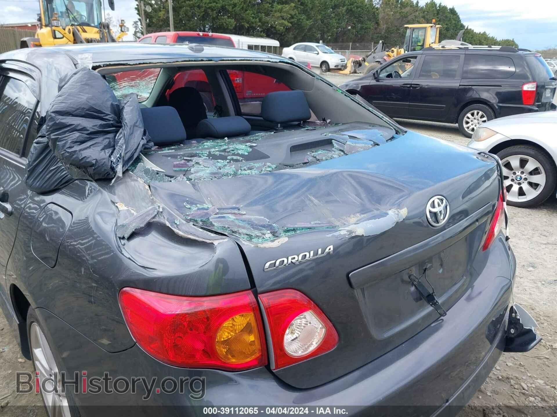 2009 TOYOTA COROLLA - VIN: 2T1BE40E59C026366 - Фото 6