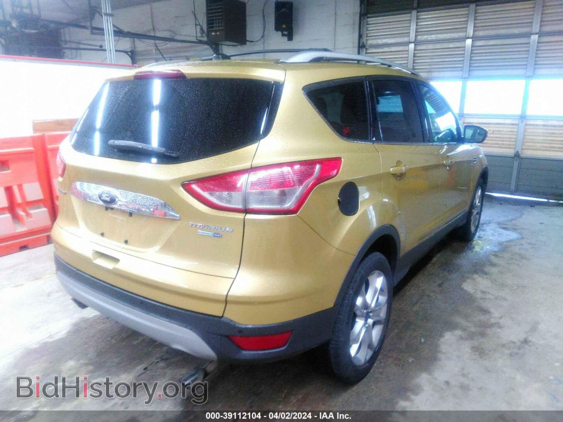 2014 FORD ESCAPE - VIN: 1FMCU9J90EUC27252 - Фото 4