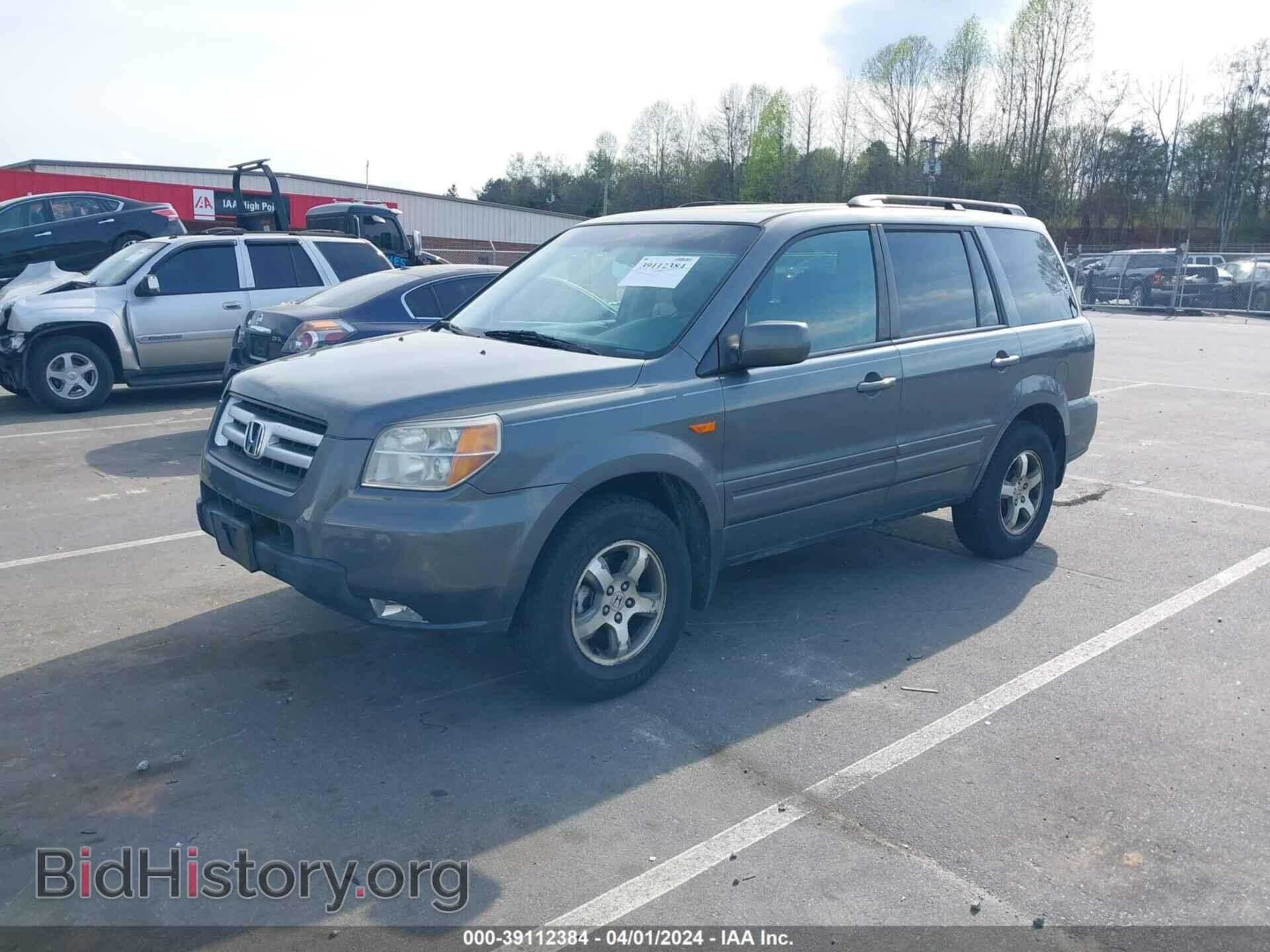 2007 HONDA PILOT - VIN: 5FNYF186X7B009879 - Фото 2