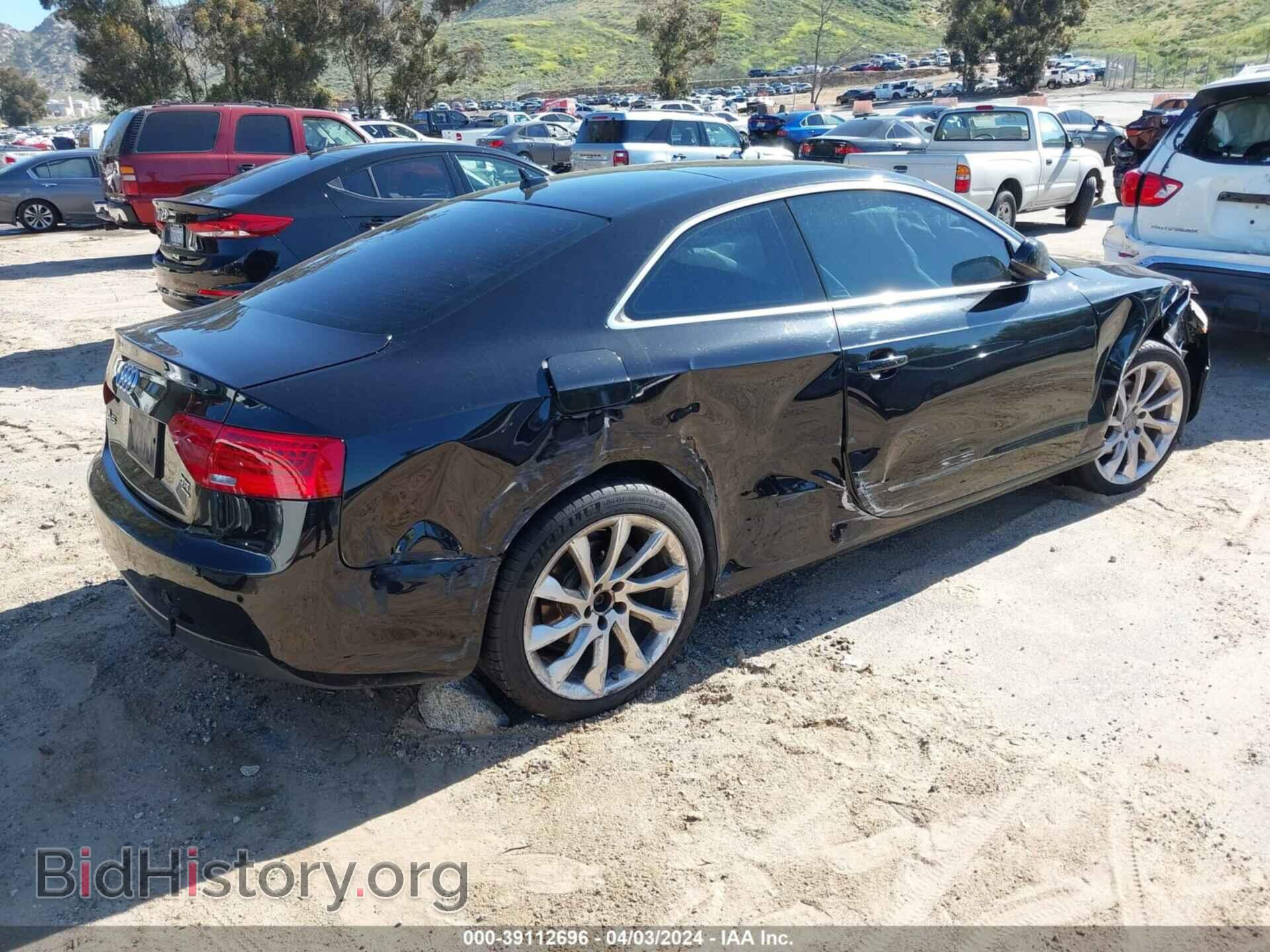 2013 AUDI A5 - VIN: WAULFAFR1DA037465 - Фото 4