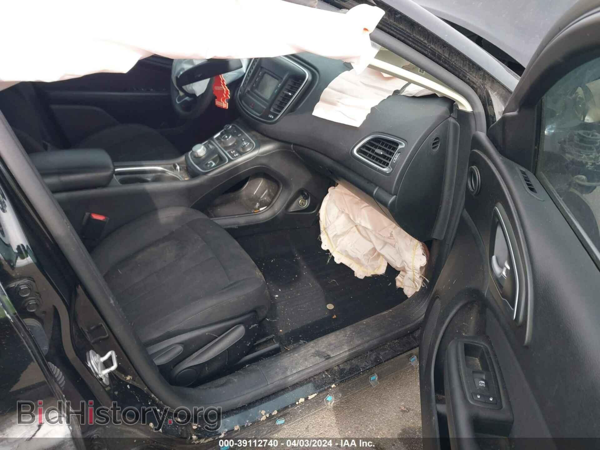 2016 CHRYSLER 200 - VIN: 1C3CCCAB3GN174362 - Фото 5