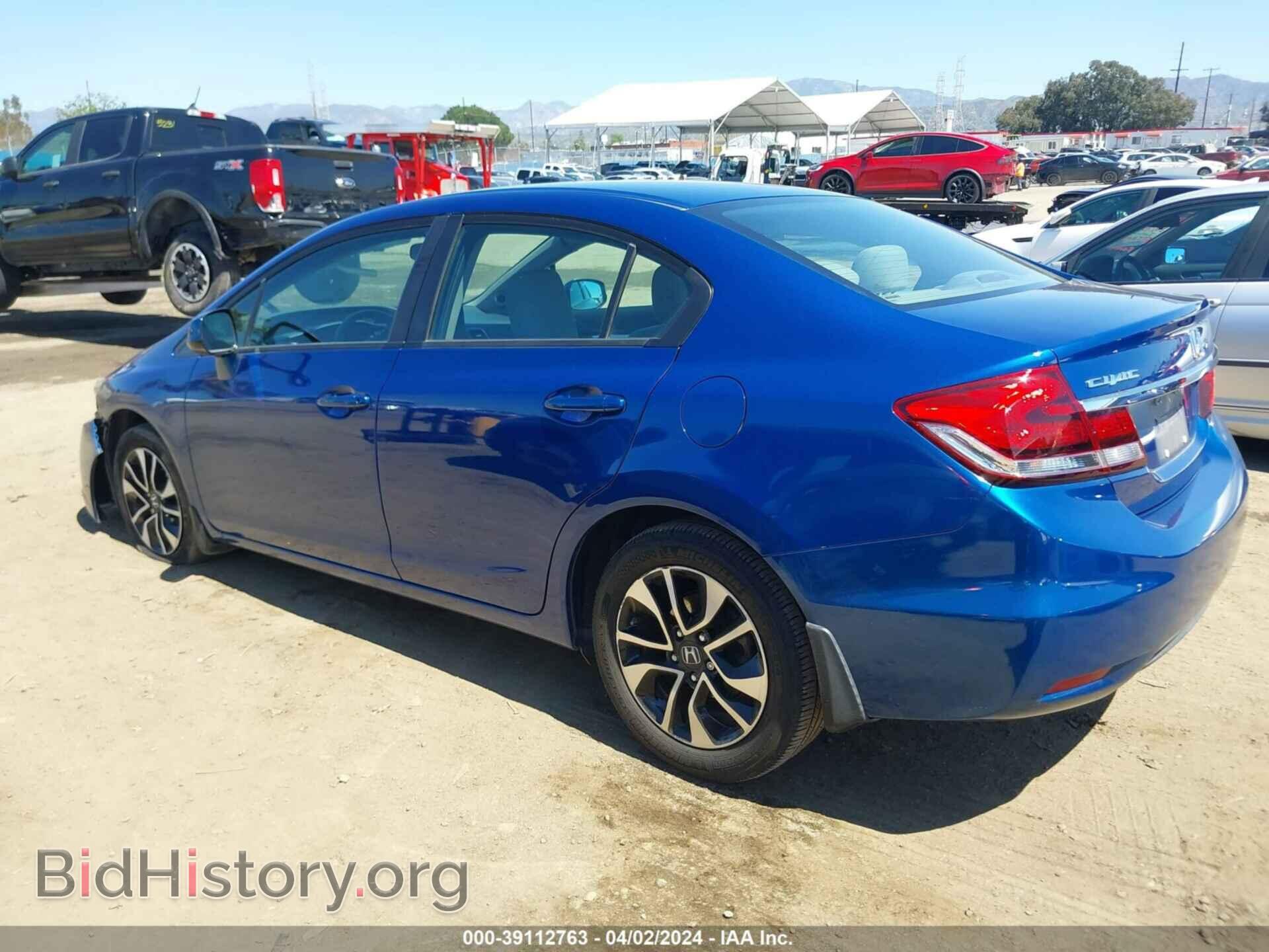 2013 HONDA CIVIC - VIN: 19XFB2F83DE254246 - Фото 3