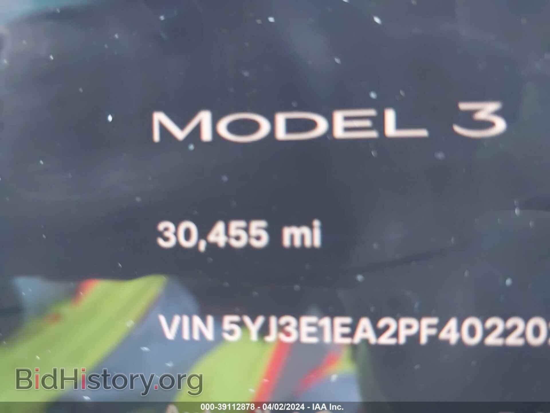 2023 TESLA MODEL 3 - VIN: 5YJ3E1EA2PF402202 - Фото 14