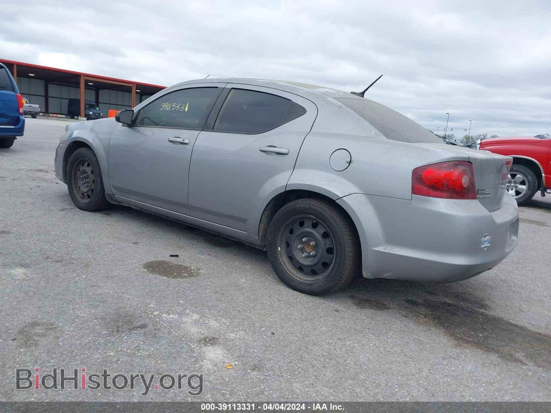 2013 DODGE AVENGER - VIN: 1C3CDZAB7DN675833 - Фото 3