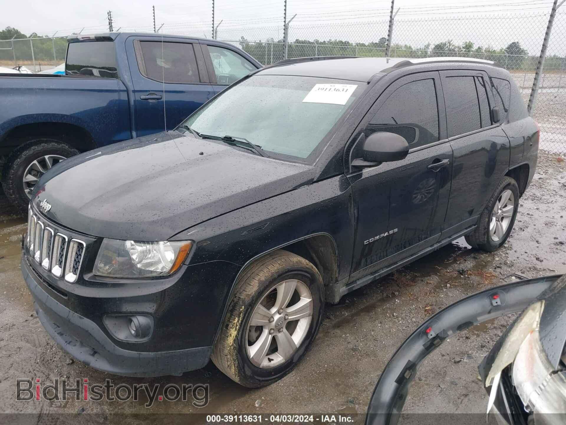 2014 JEEP COMPASS - VIN: 1C4NJCBB8ED685254 - Фото 2