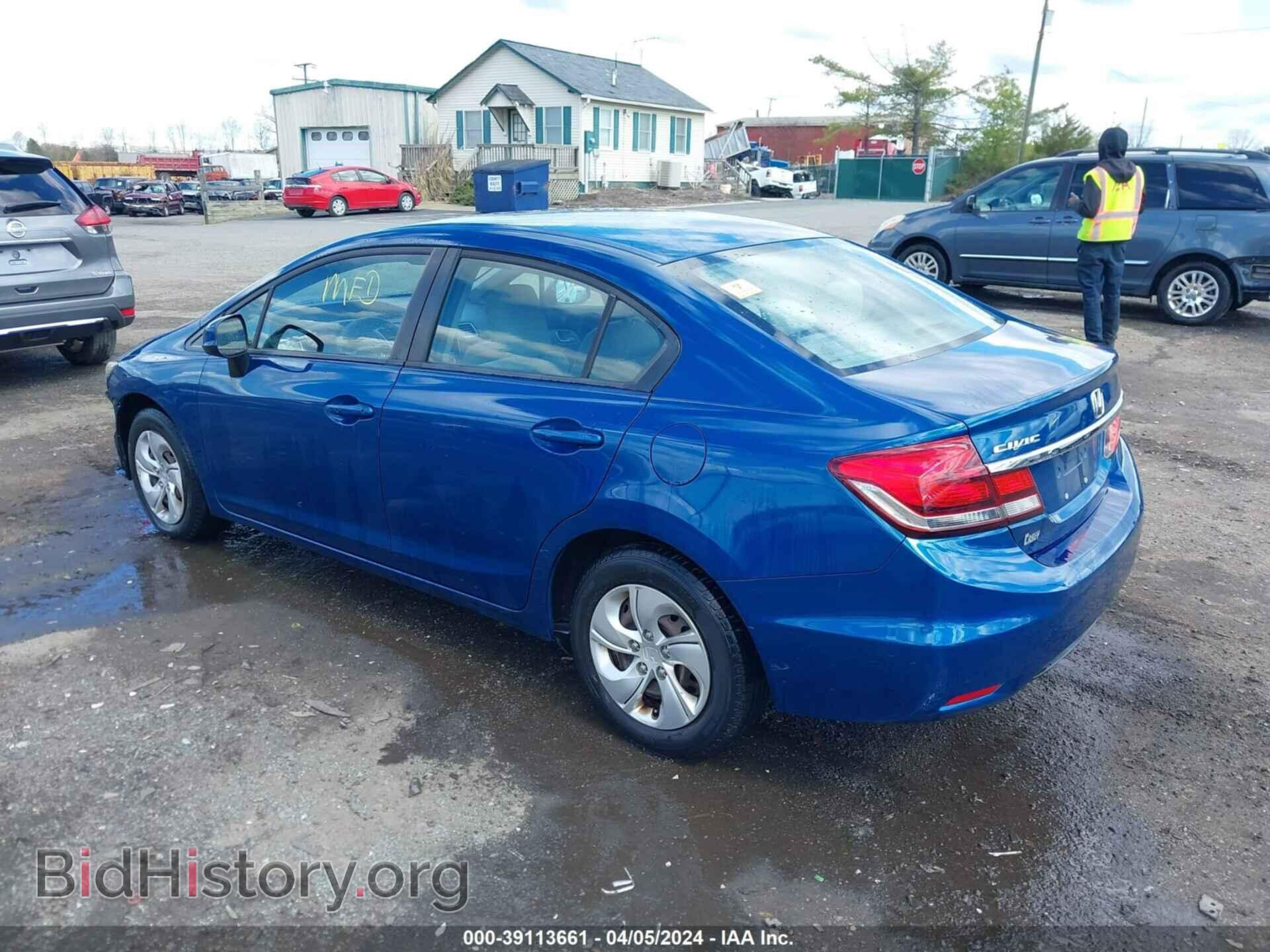 2013 HONDA CIVIC - VIN: 2HGFB2F59DH544924 - Фото 3