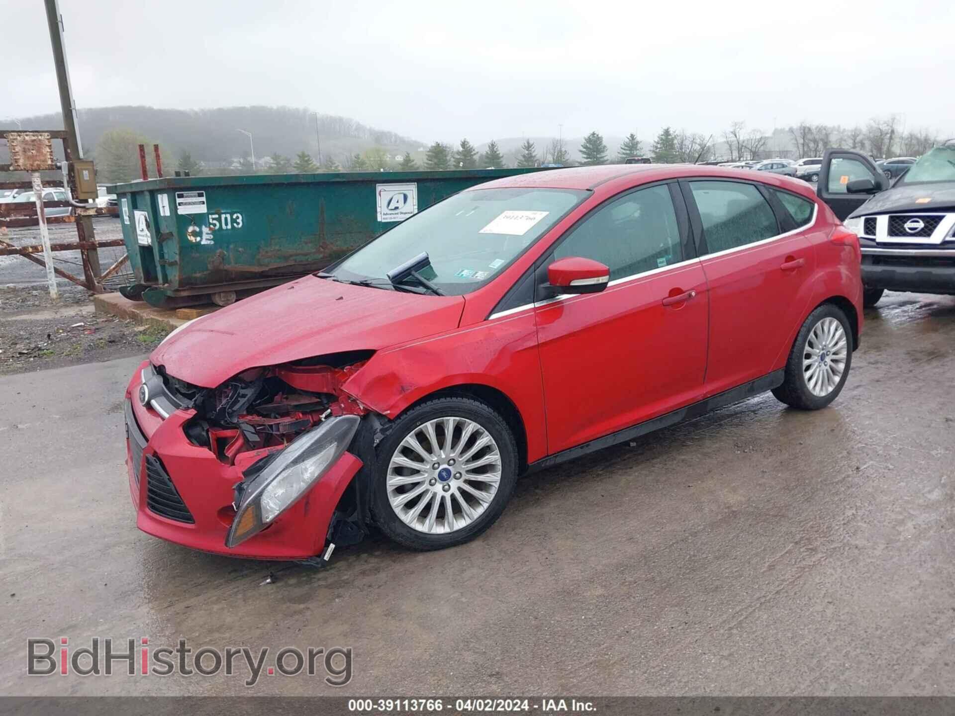 2012 FORD FOCUS - VIN: 1FAHP3N28CL443029 - Фото 2
