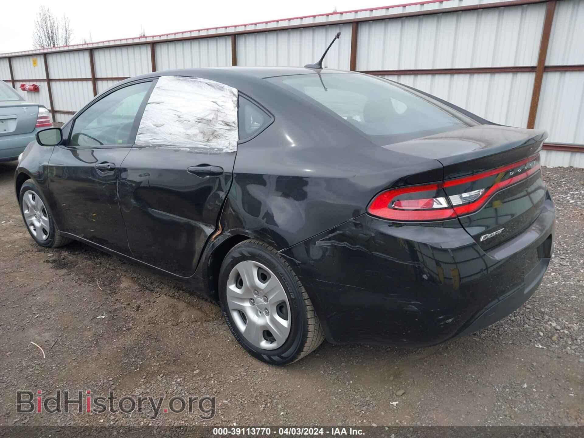 2014 DODGE DART - VIN: 1C3CDFAA0ED833507 - Фото 3