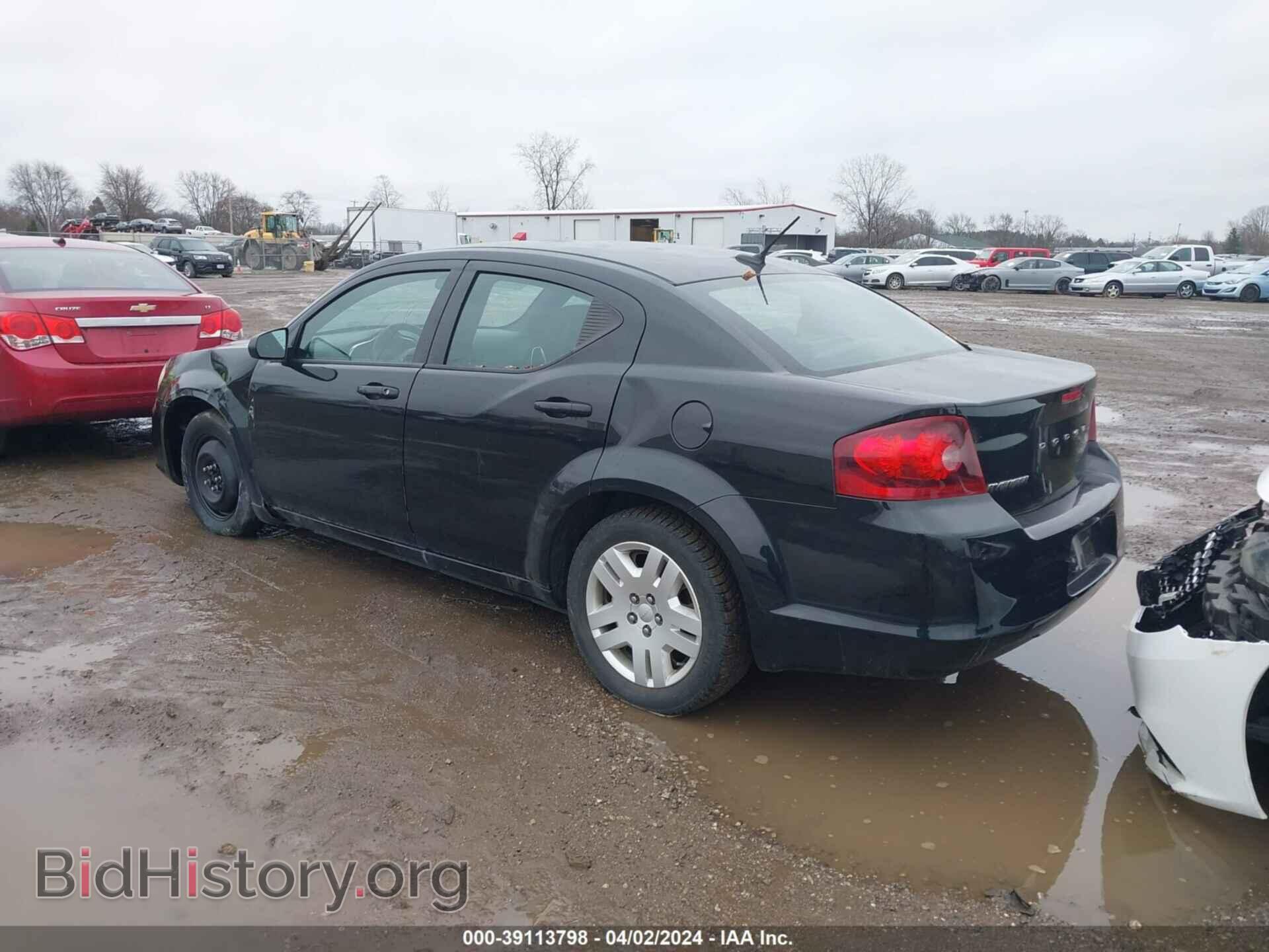 2013 DODGE AVENGER - VIN: 1C3CDZAB9DN631509 - Фото 3