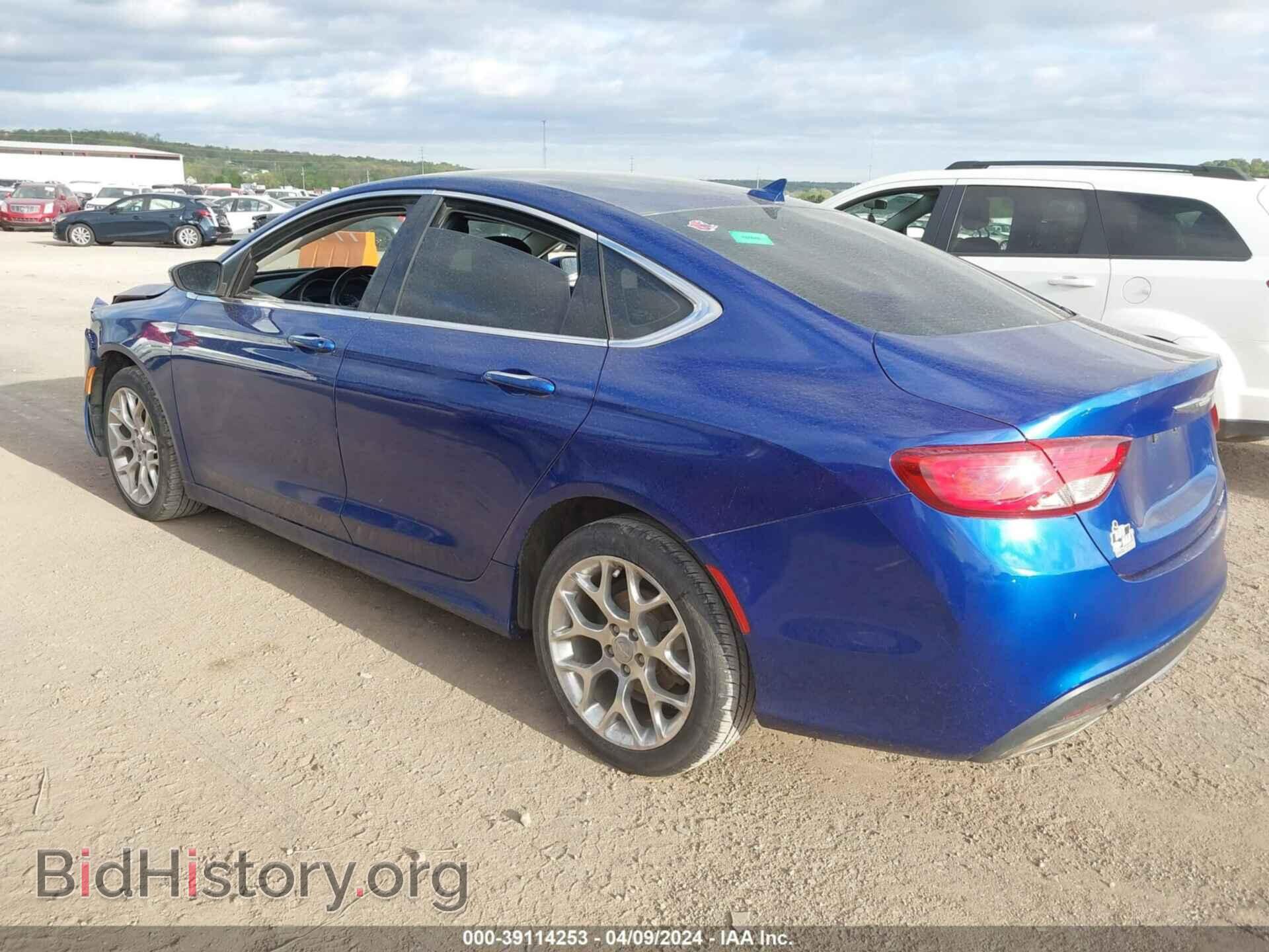 2015 CHRYSLER 200 - VIN: 1C3CCCCGXFN727886 - Фото 3