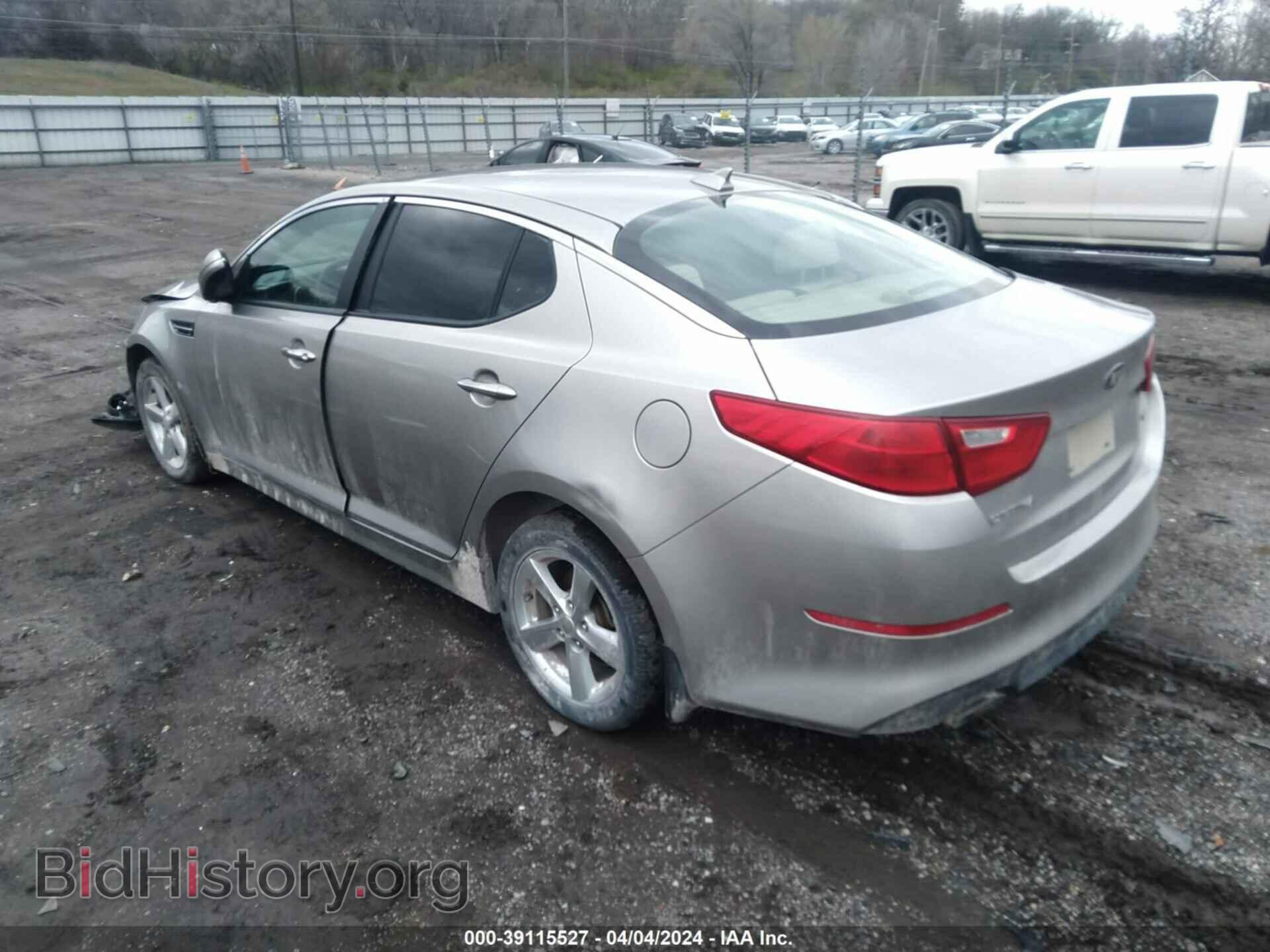 2015 KIA OPTIMA - VIN: KNAGM4A70F5544609 - Фото 3