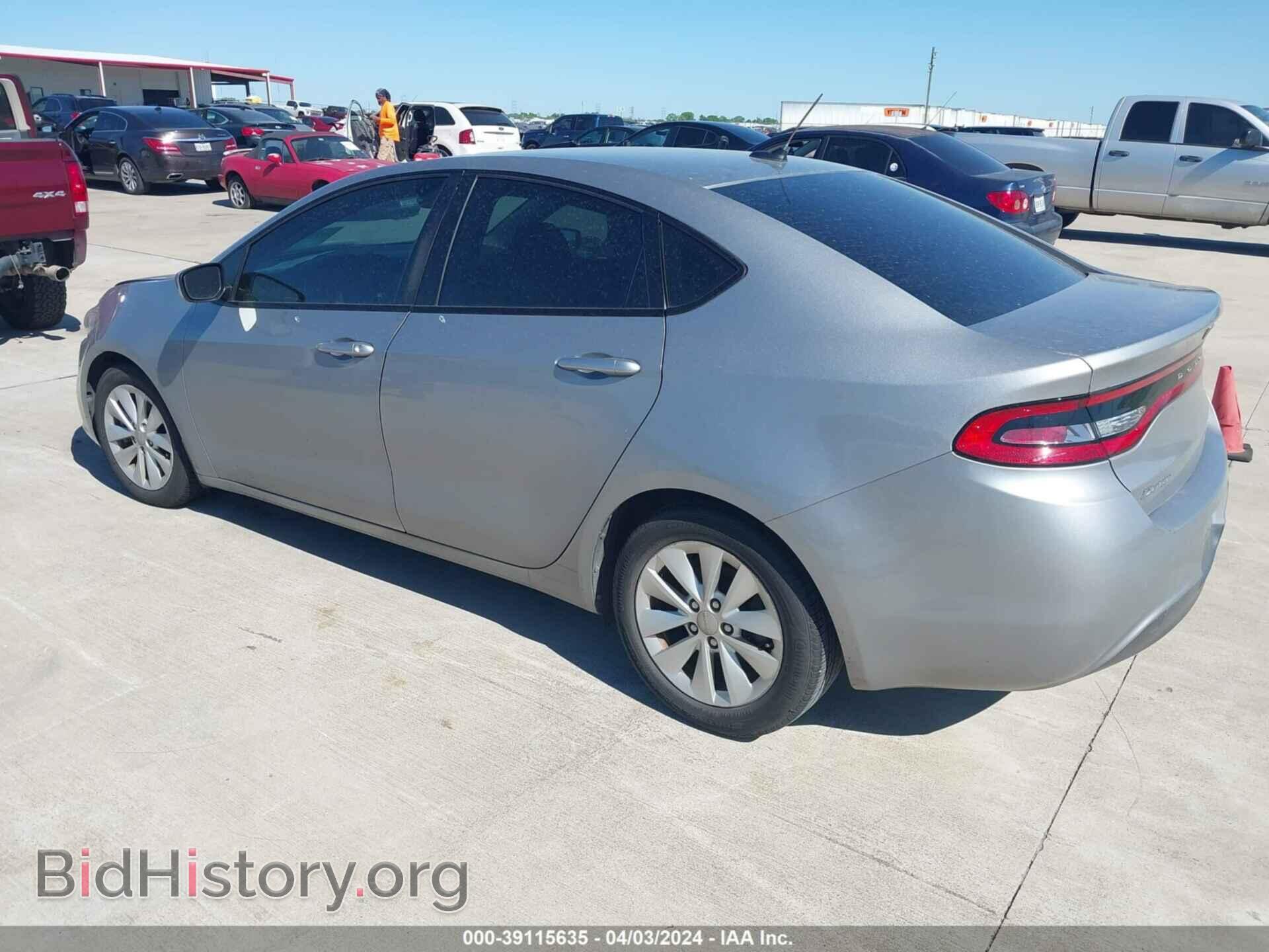 2014 DODGE DART - VIN: 1C3CDFBB0ED791542 - Фото 3