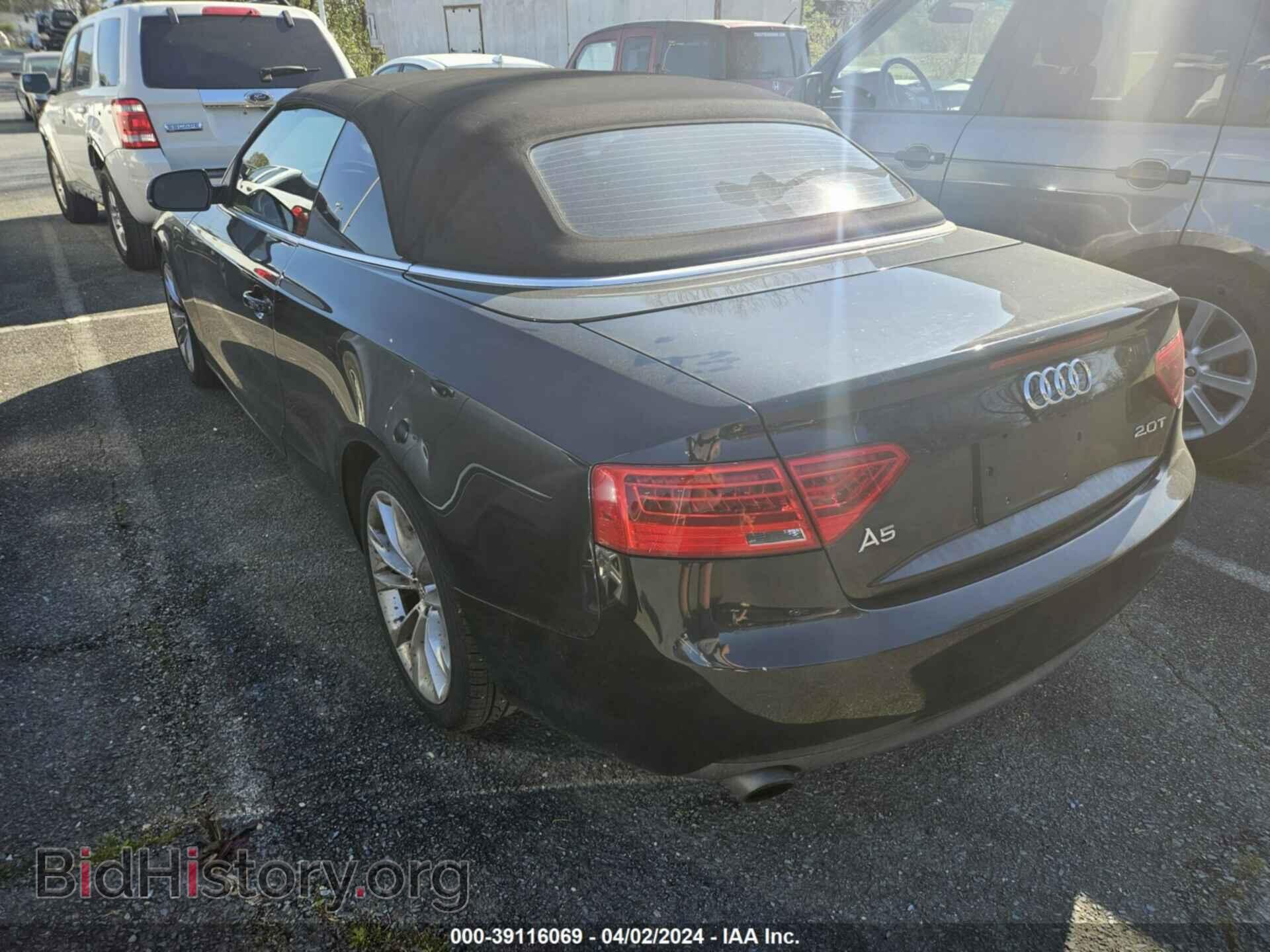 2013 AUDI A5 - VIN: WAUJFAFH4DN002586 - Фото 3