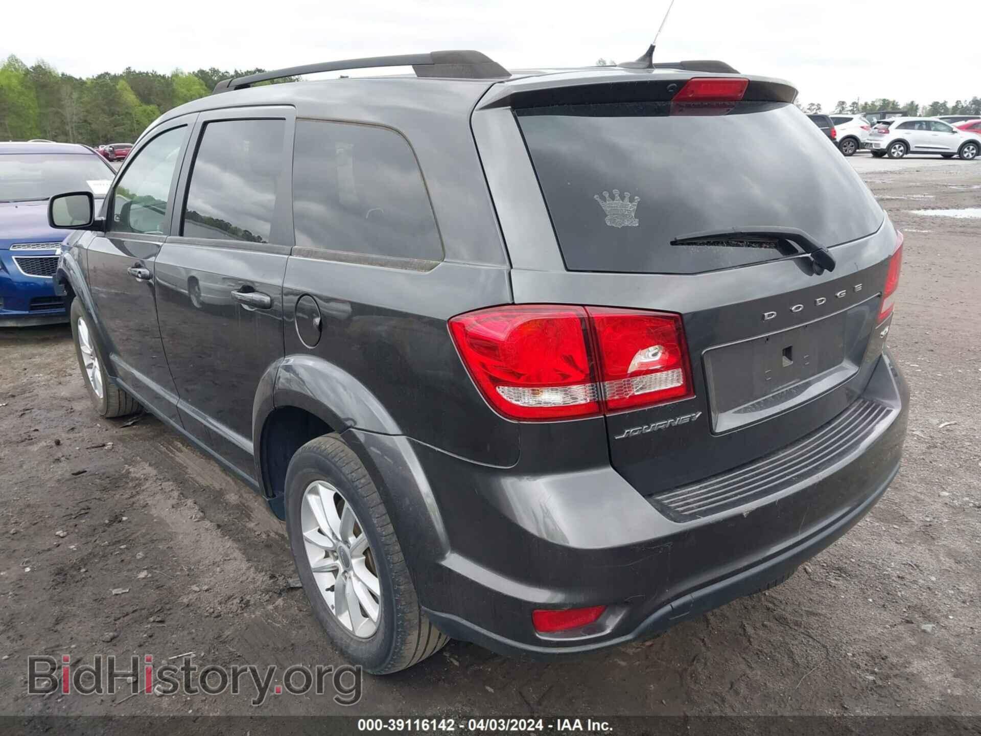 2016 DODGE JOURNEY - VIN: 3C4PDCBB9GT156974 - Фото 3