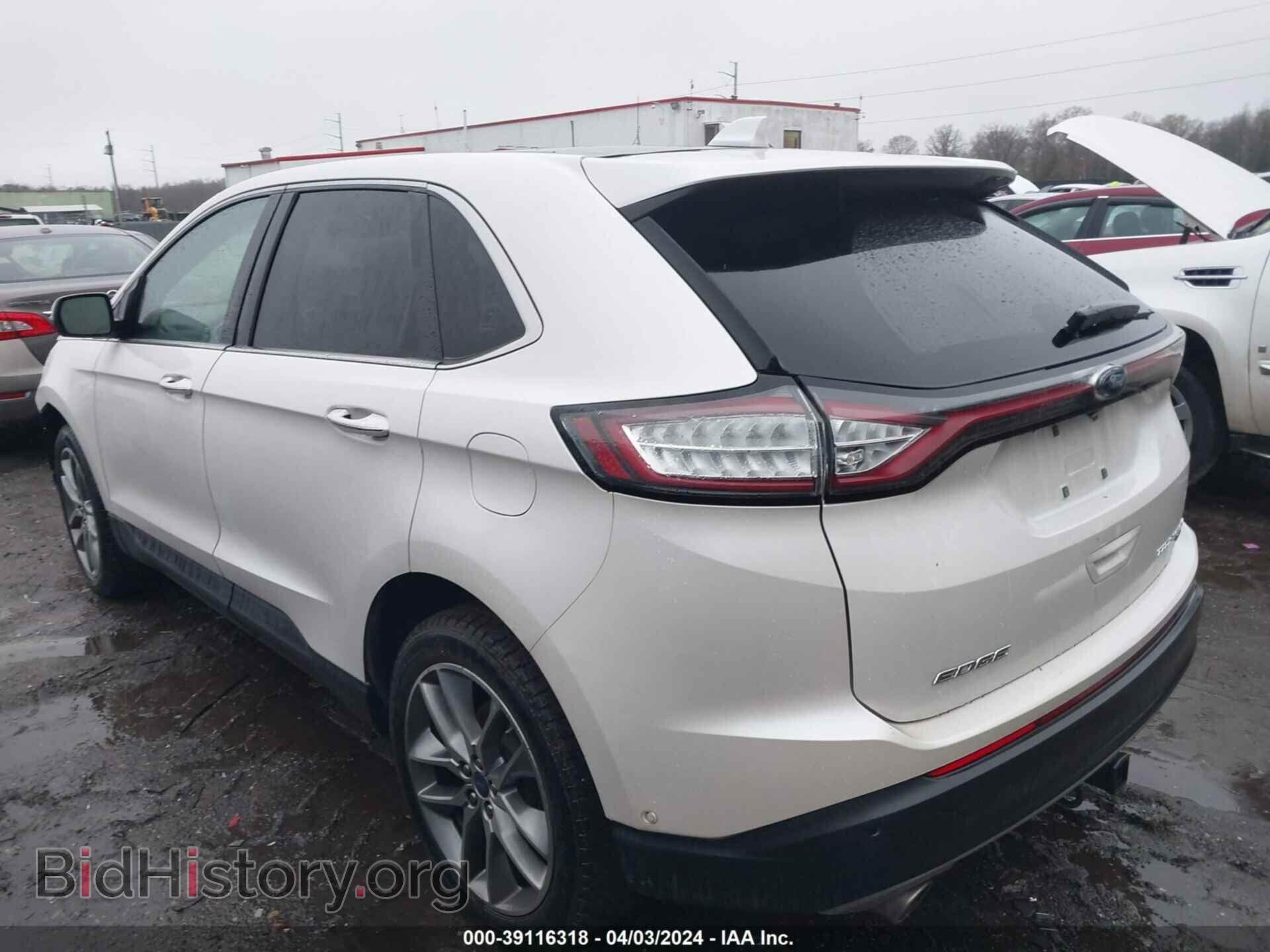 2016 FORD EDGE - VIN: 2FMPK4K81GBC56767 - Фото 3