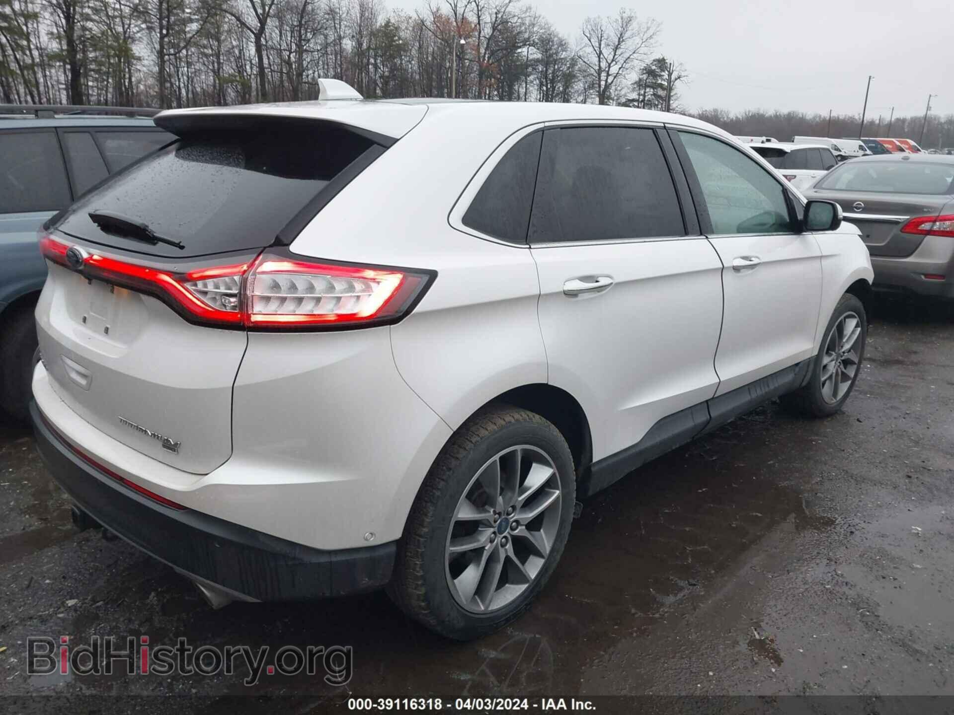 2016 FORD EDGE - VIN: 2FMPK4K81GBC56767 - Фото 4