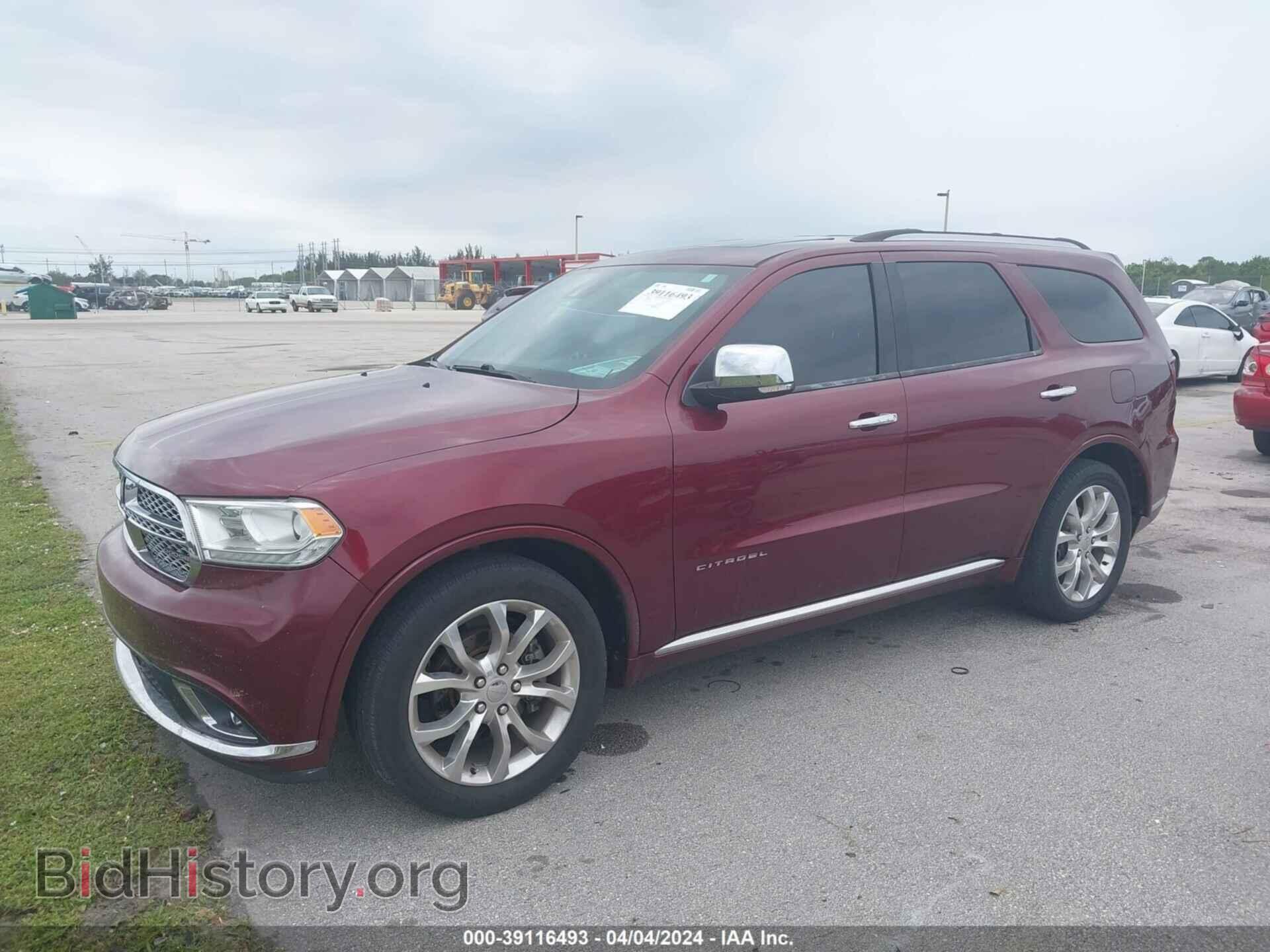 2016 DODGE DURANGO - VIN: 1C4RDHEG6GC353321 - Фото 2
