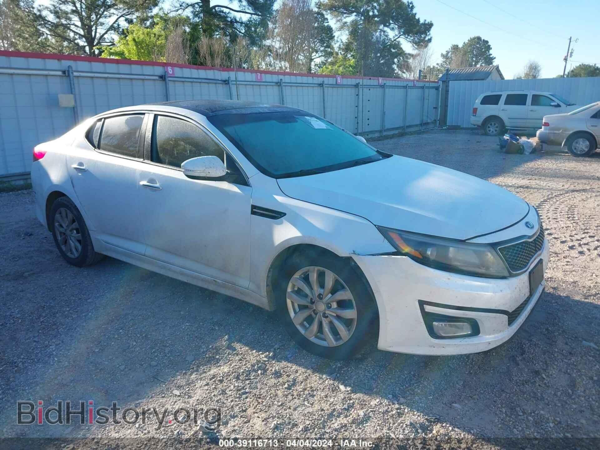 Фотография 5XXGN4A78FG459237 - KIA OPTIMA 2015