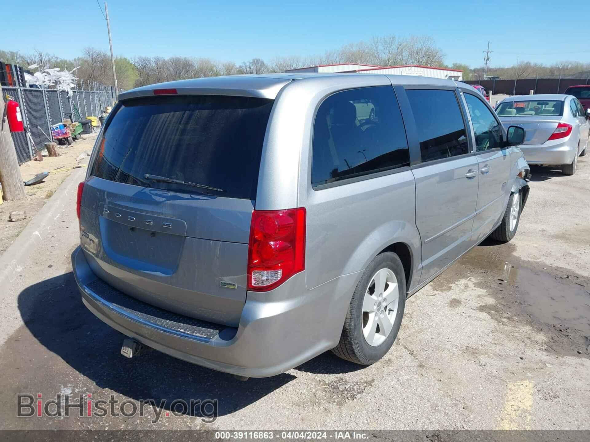 2013 DODGE GRAND CARAVAN - VIN: 2C4RDGBG8DR763541 - Фото 4