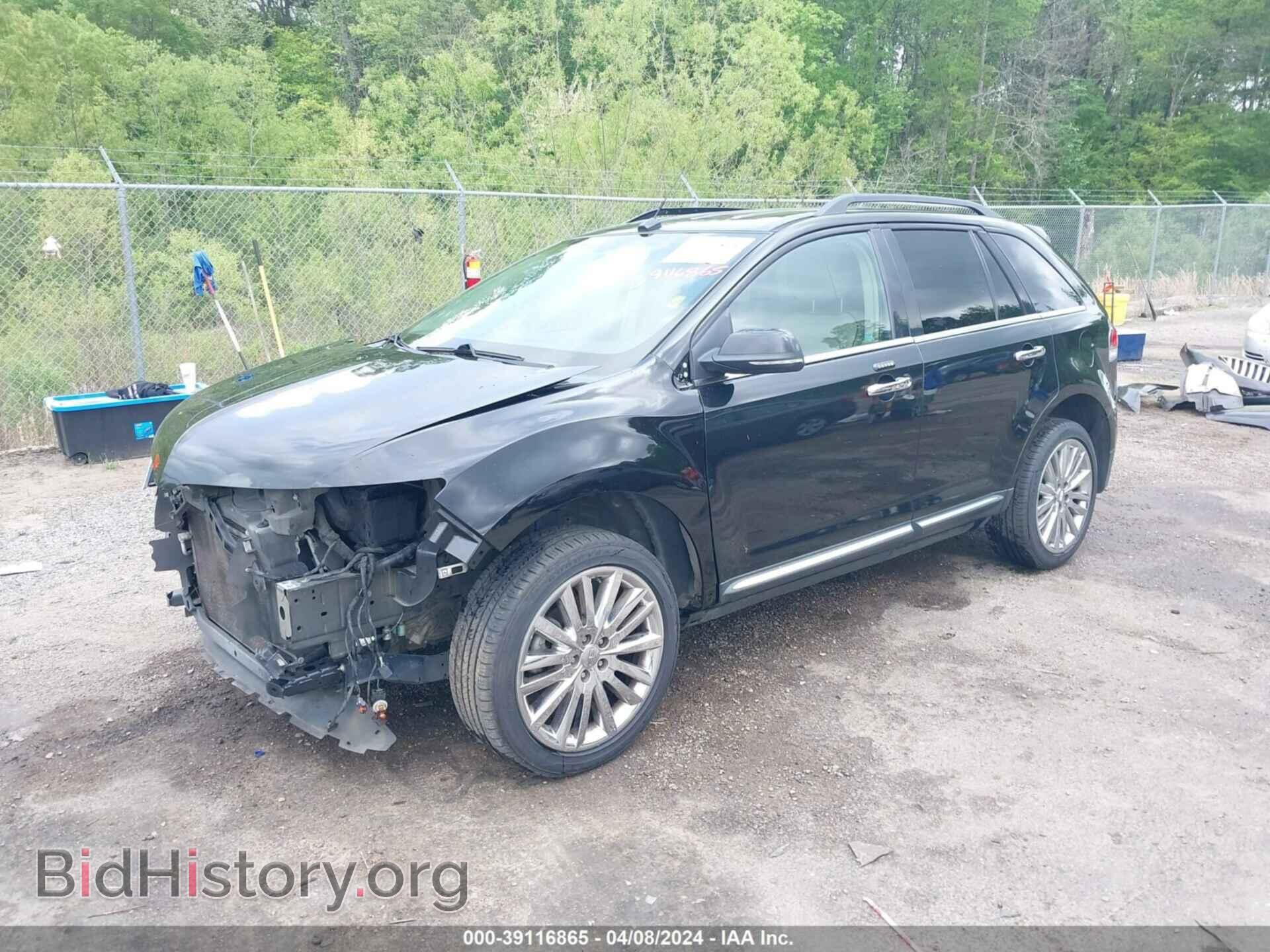 2014 LINCOLN MKX - VIN: 2LMDJ6JK7EBL07091 - Фото 2
