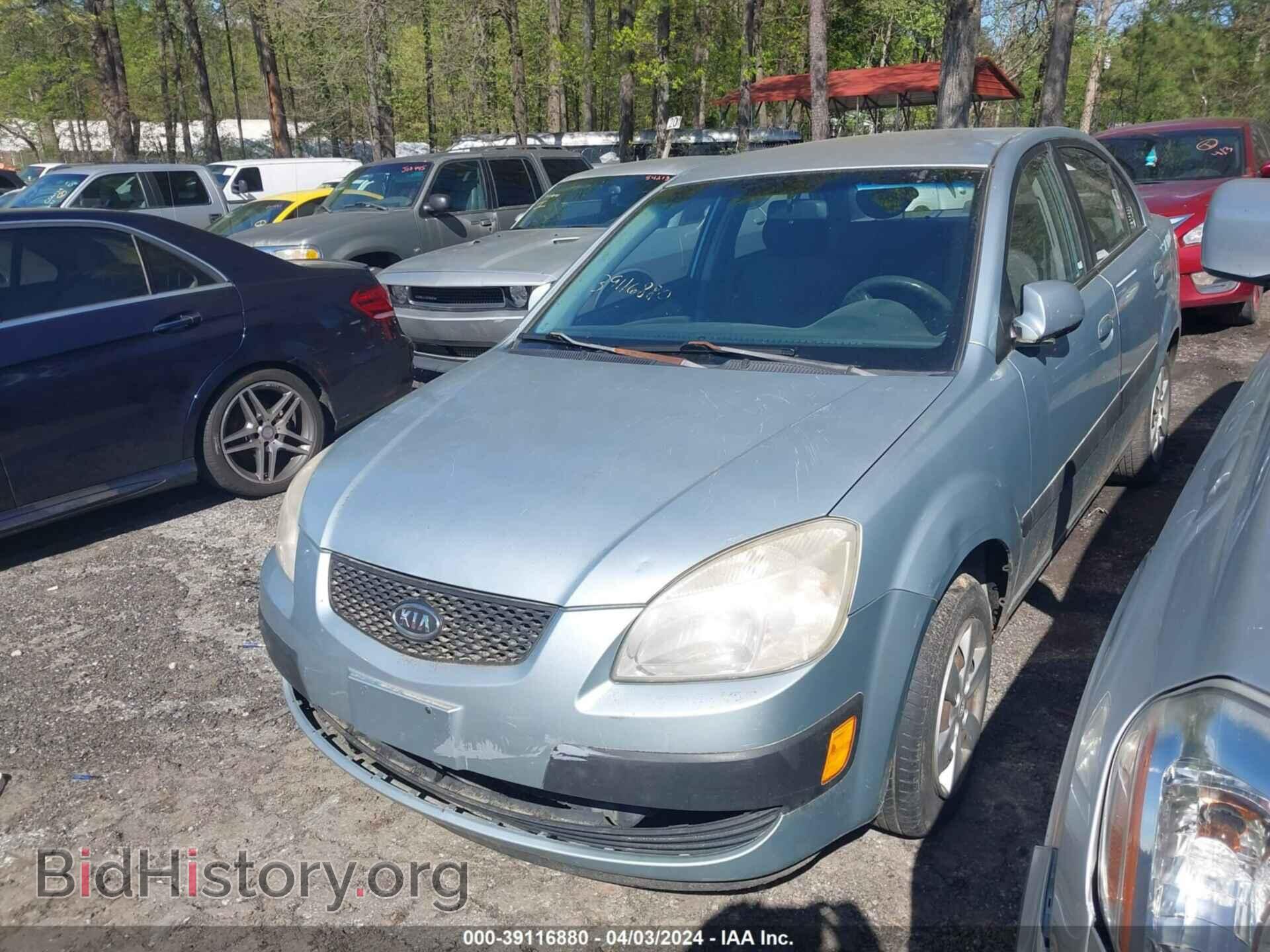 2006 KIA RIO - VIN: KNADE123666087051 - Фото 2