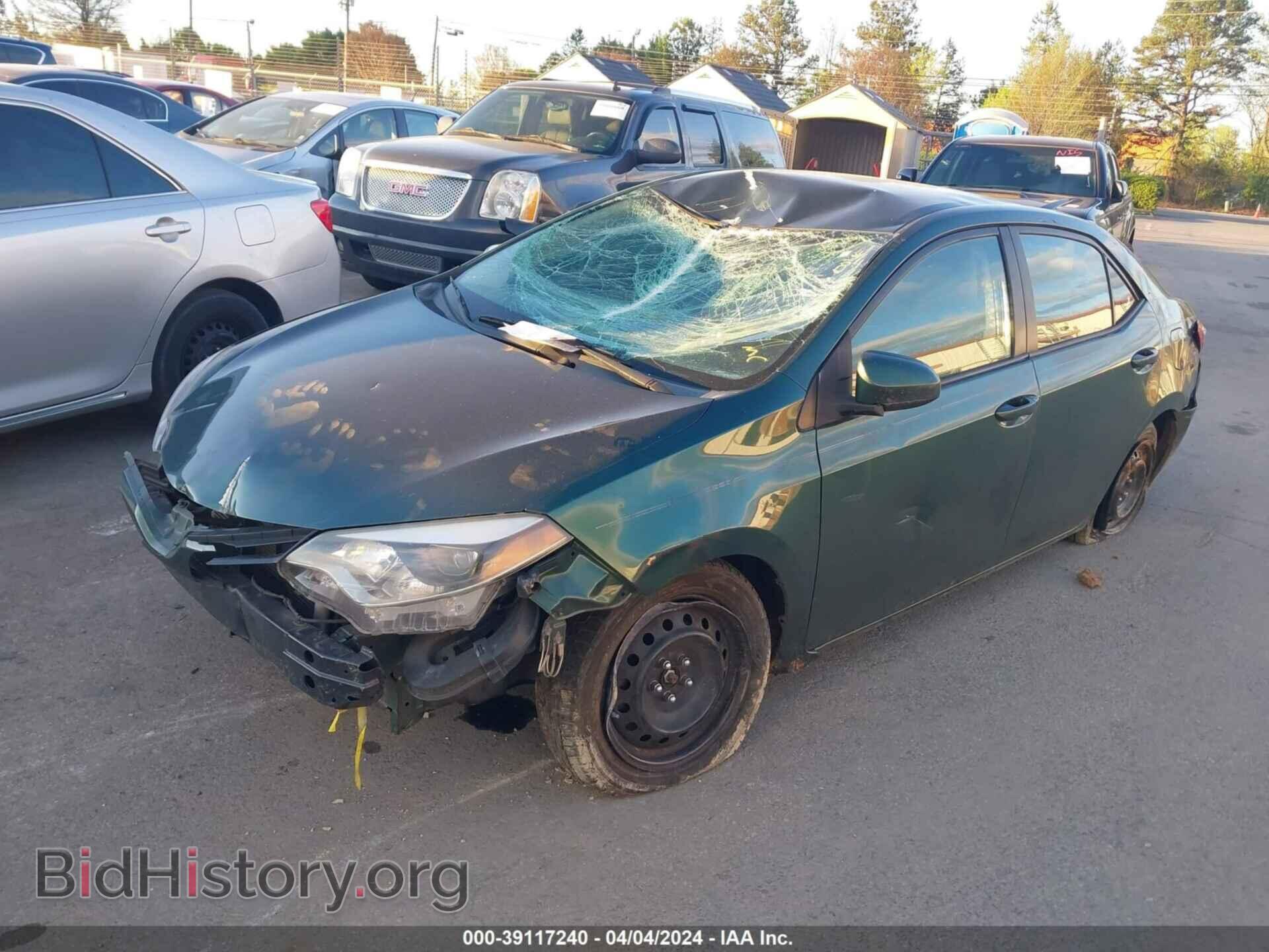 2014 TOYOTA COROLLA - VIN: 2T1BURHE1EC046810 - Фото 2