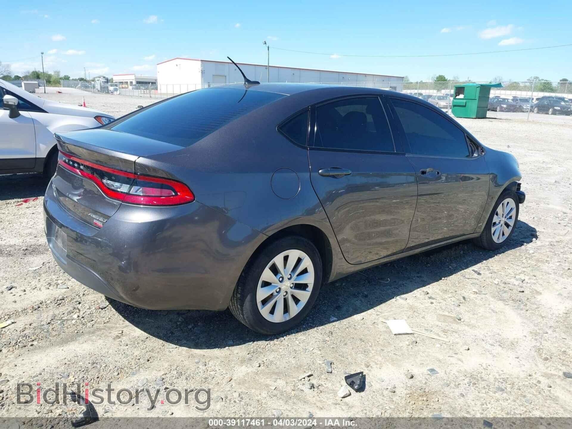 2016 DODGE DART - VIN: 1C3CDFDH9GD749830 - Photo 4