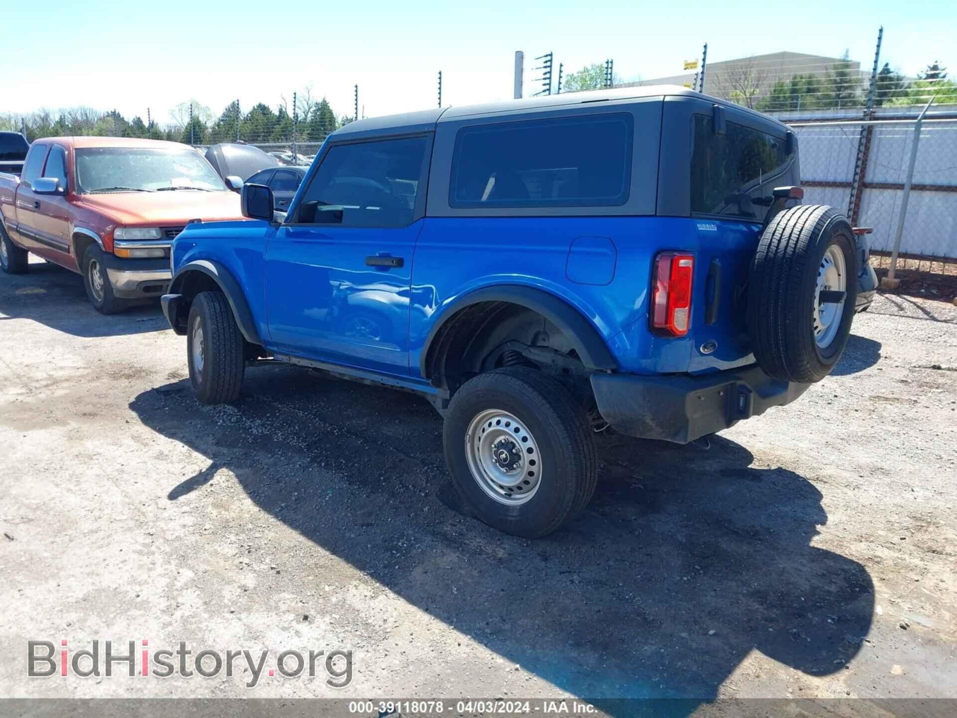 2023 FORD BRONCO - VIN: 1FMDE5AP9PLB04261 - Фото 3