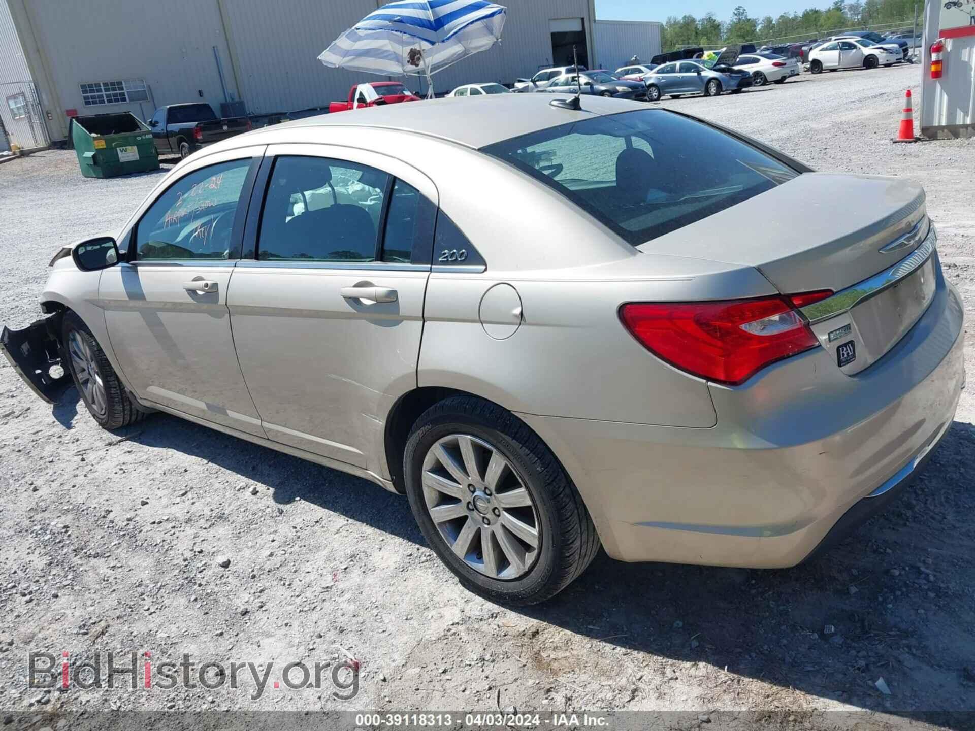 2013 CHRYSLER 200 - VIN: 1C3CCBBG7DN558225 - Фото 3