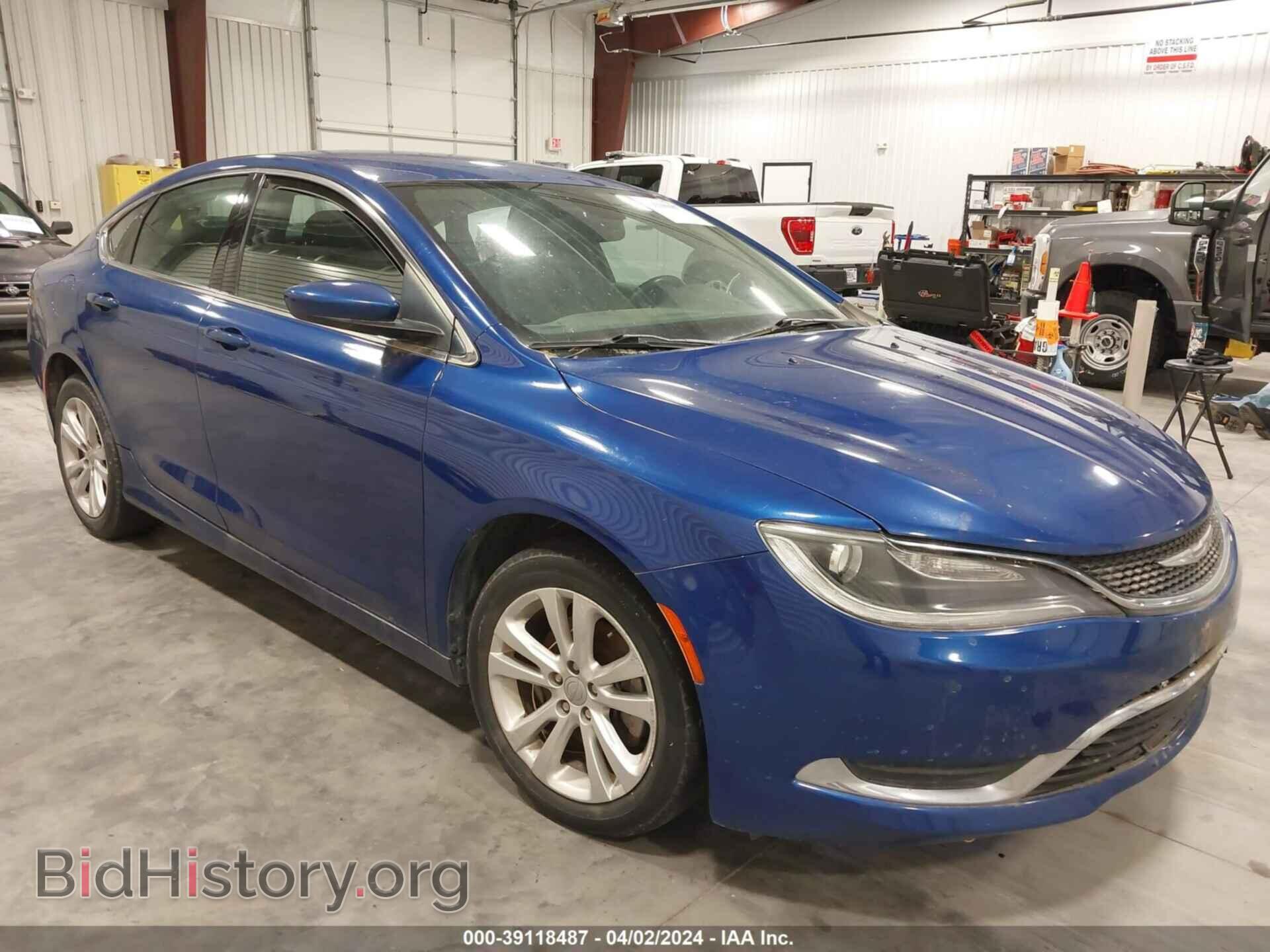 Фотография 1C3CCCABXFN709573 - CHRYSLER 200 2015