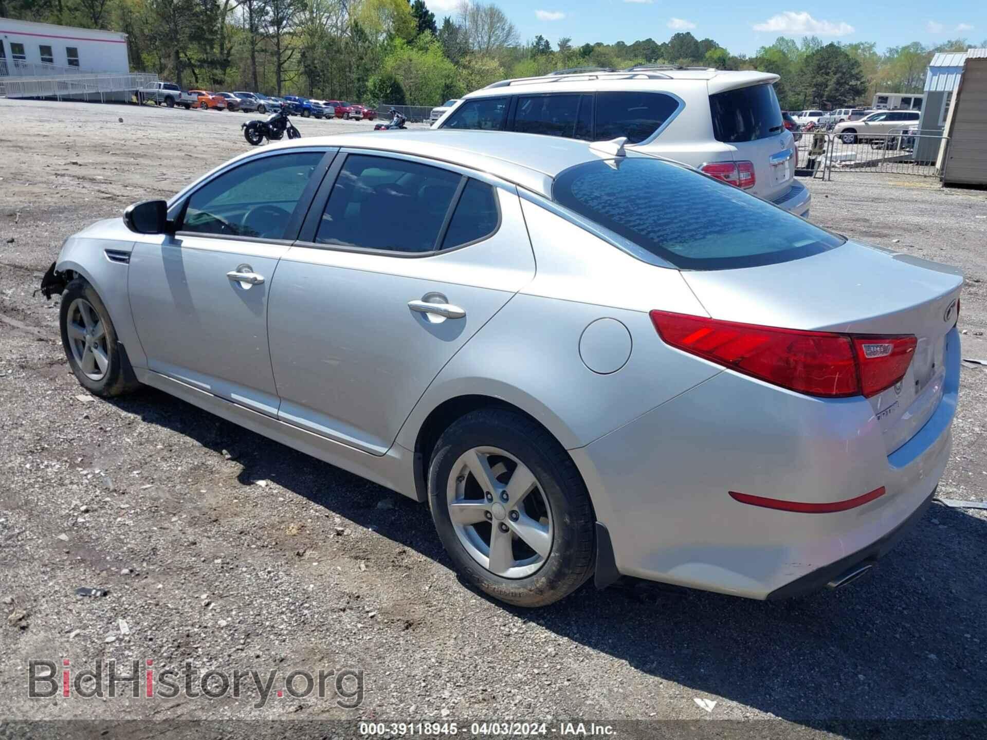 2014 KIA OPTIMA - VIN: KNAGM4A74E5499074 - Фото 3