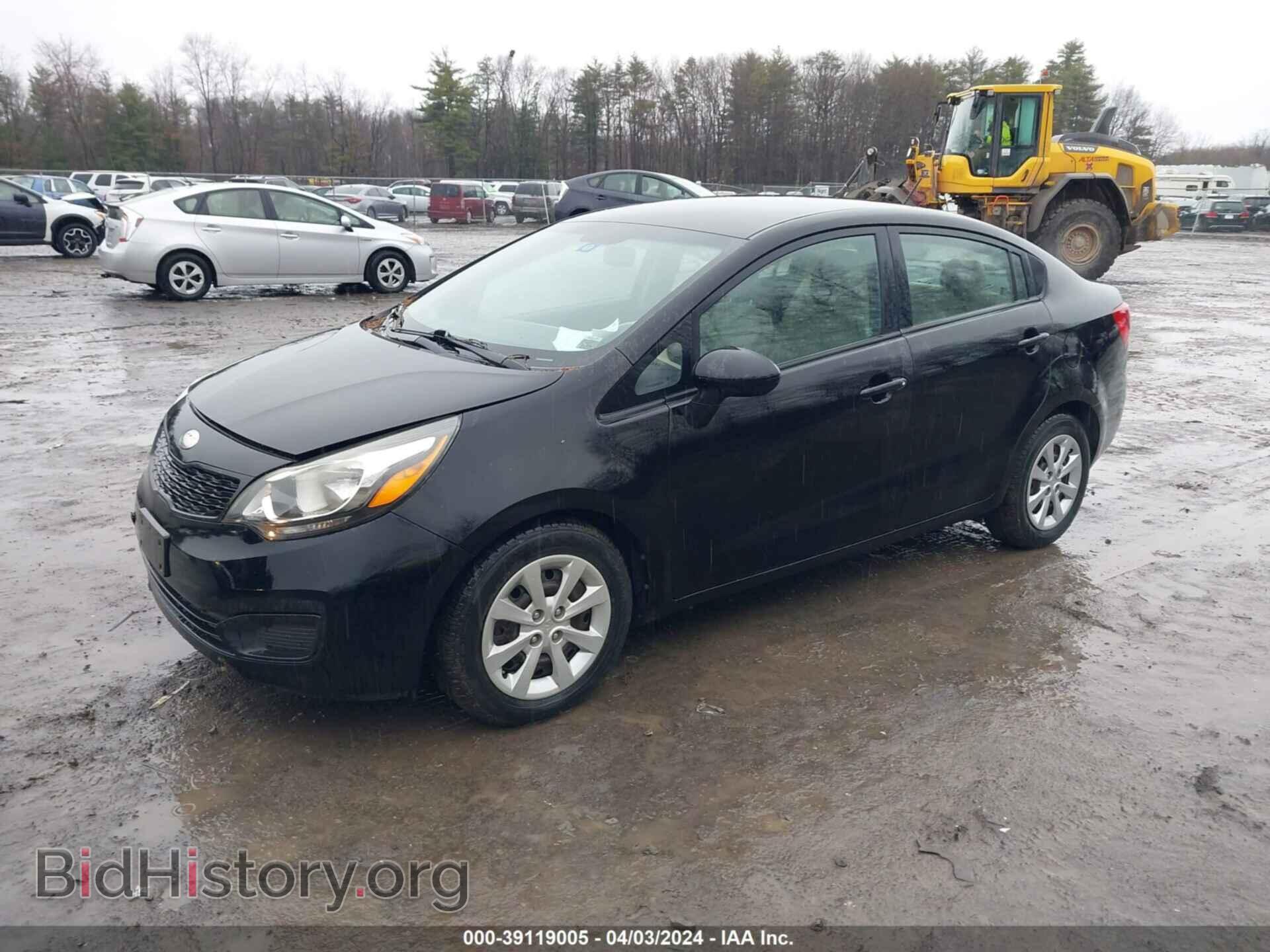 2013 KIA RIO - VIN: KNADM4A31D6276676 - Фото 2