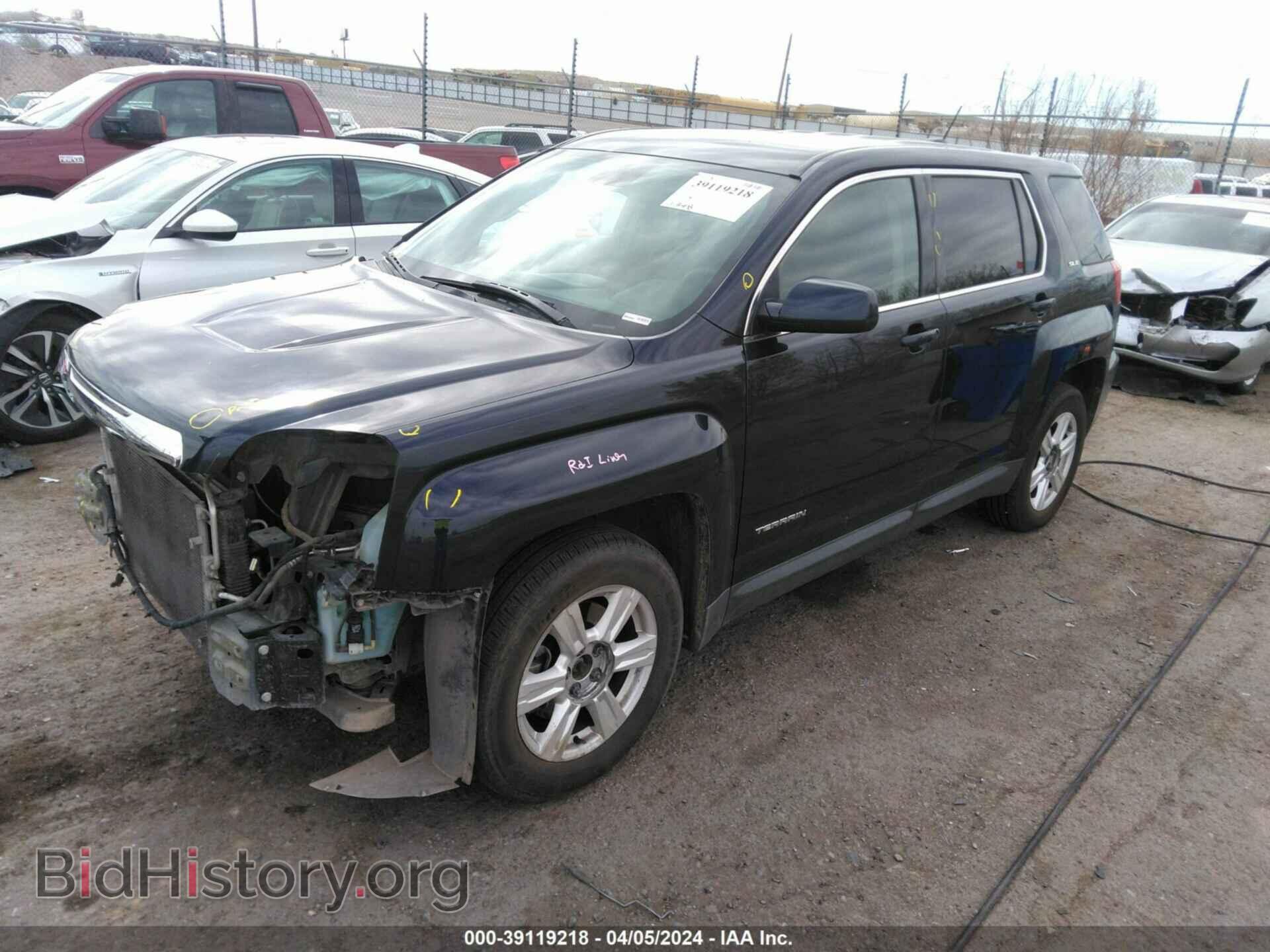 2016 GMC TERRAIN - VIN: 2GKALMEK7G6105704 - Фото 2