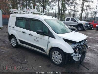 2019 Ford TRANSIT CONNECT XL, white — VIN NM0LS6E22K1410183, IAAI