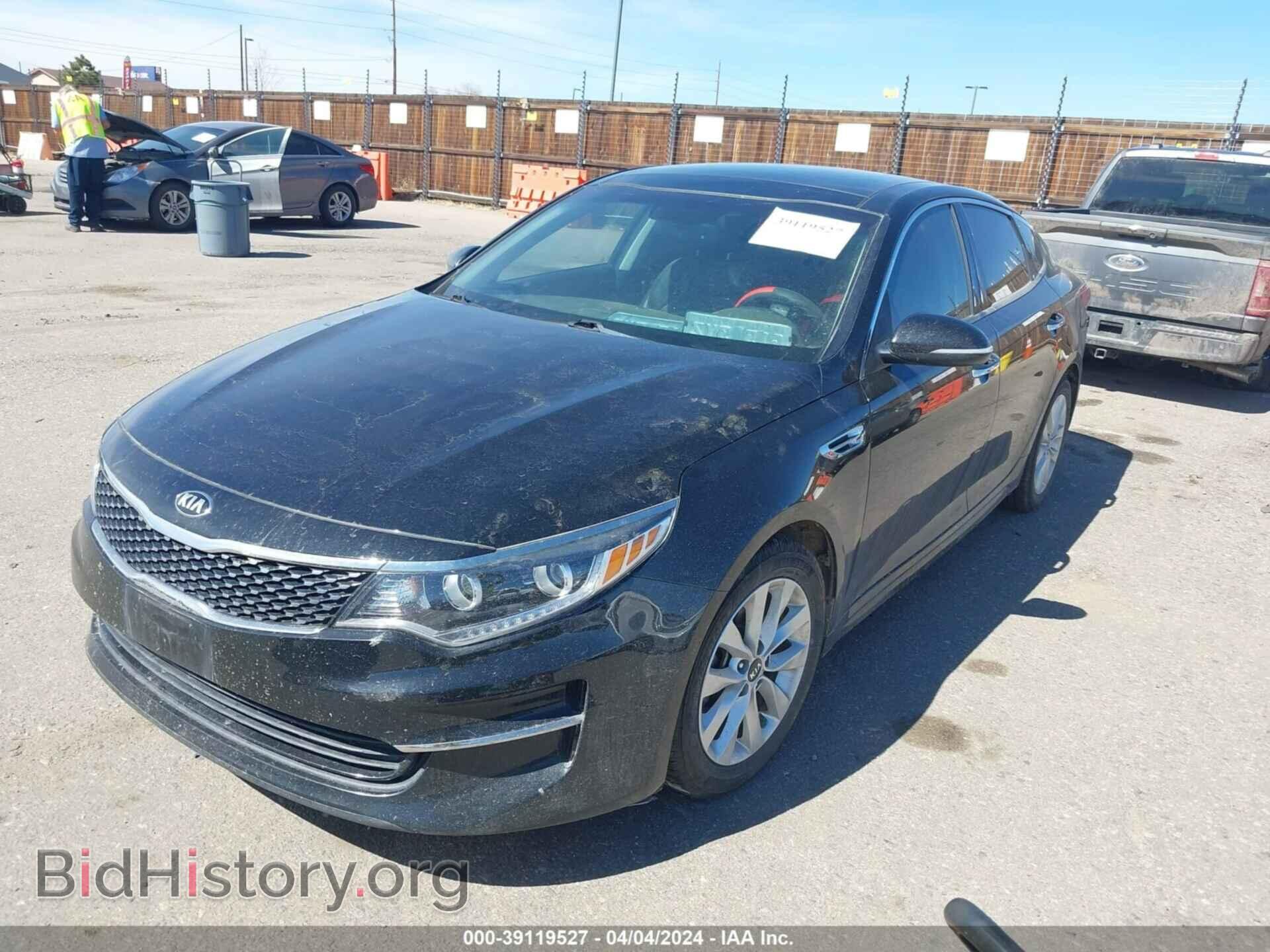 2016 KIA OPTIMA - VIN: 5XXGU4L32GG055039 - Photo 2