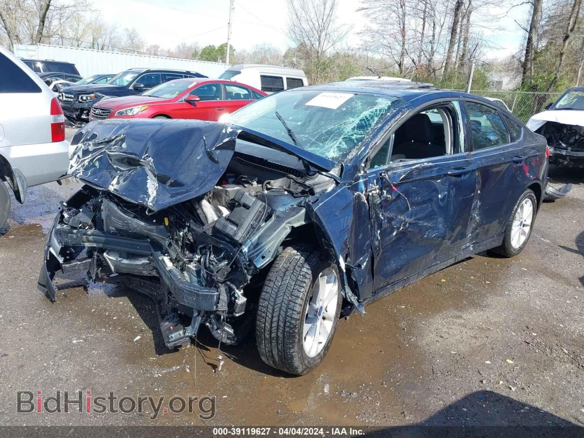 2020 FORD FUSION - VIN: 3FA6P0HD6LR246199 - Фото 2