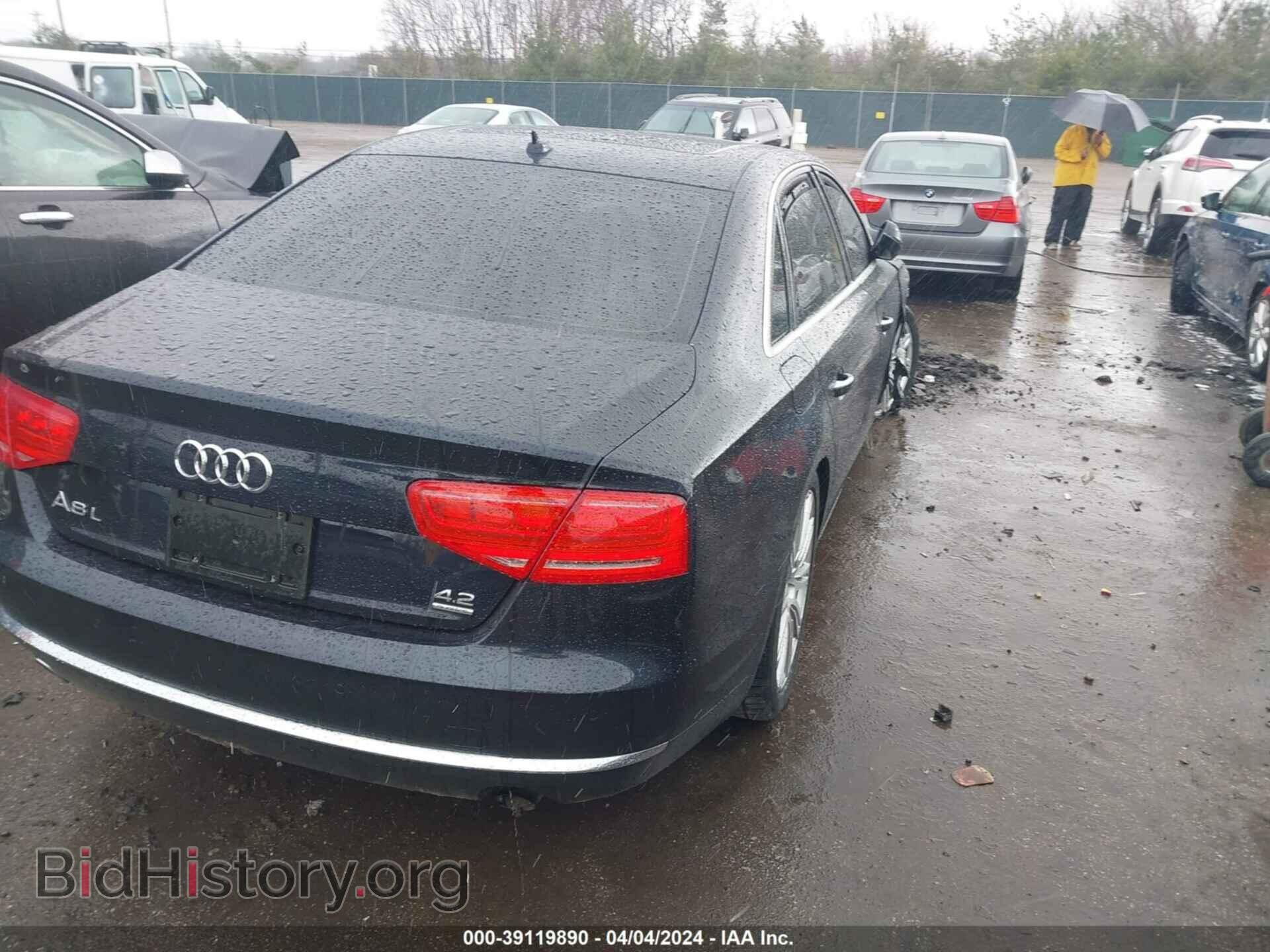 2012 AUDI A8 L - VIN: WAURVAFD5CN035839 - Photo 4