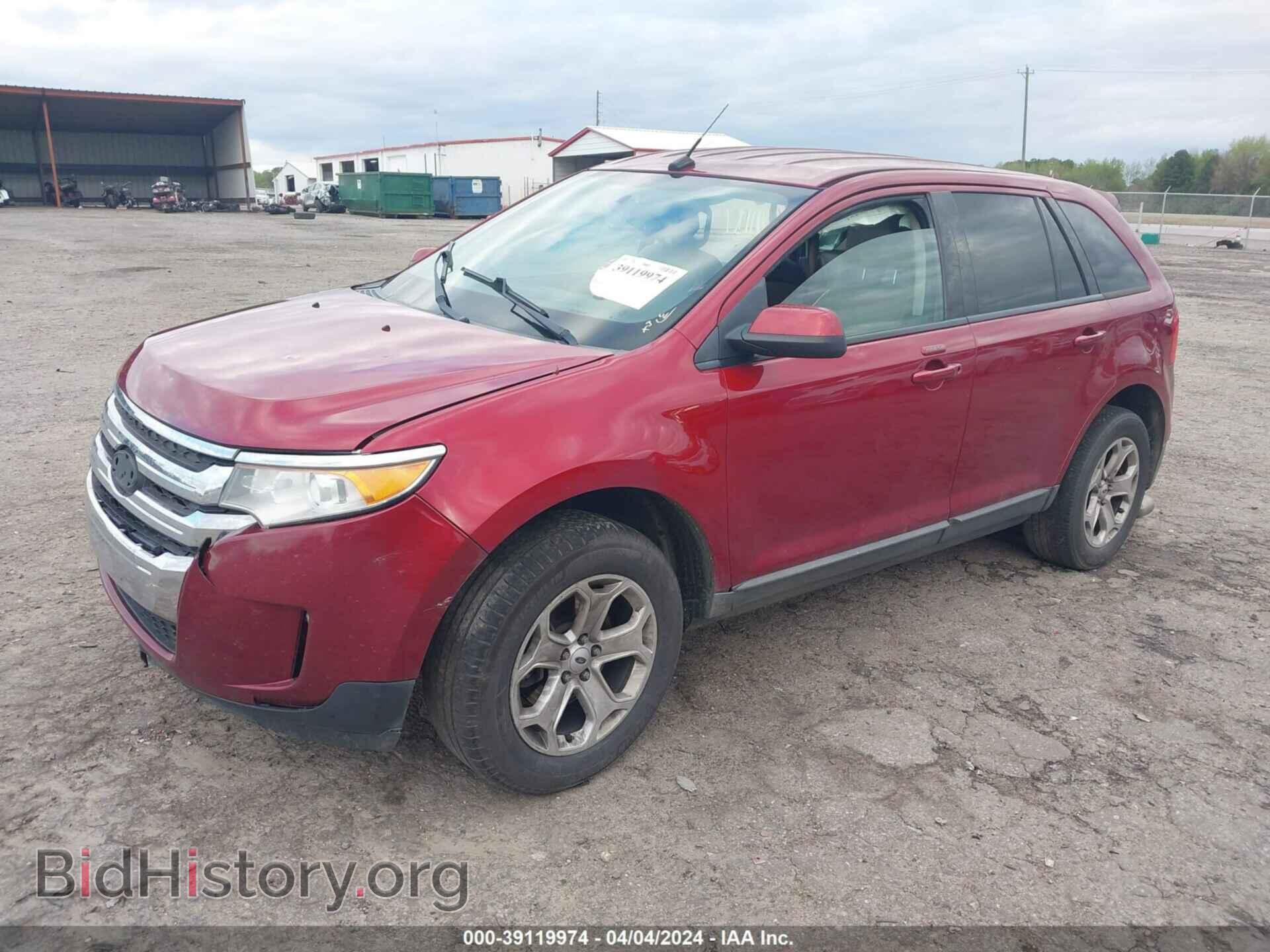 2013 FORD EDGE - VIN: 2FMDK3JC7DBE31277 - Фото 2
