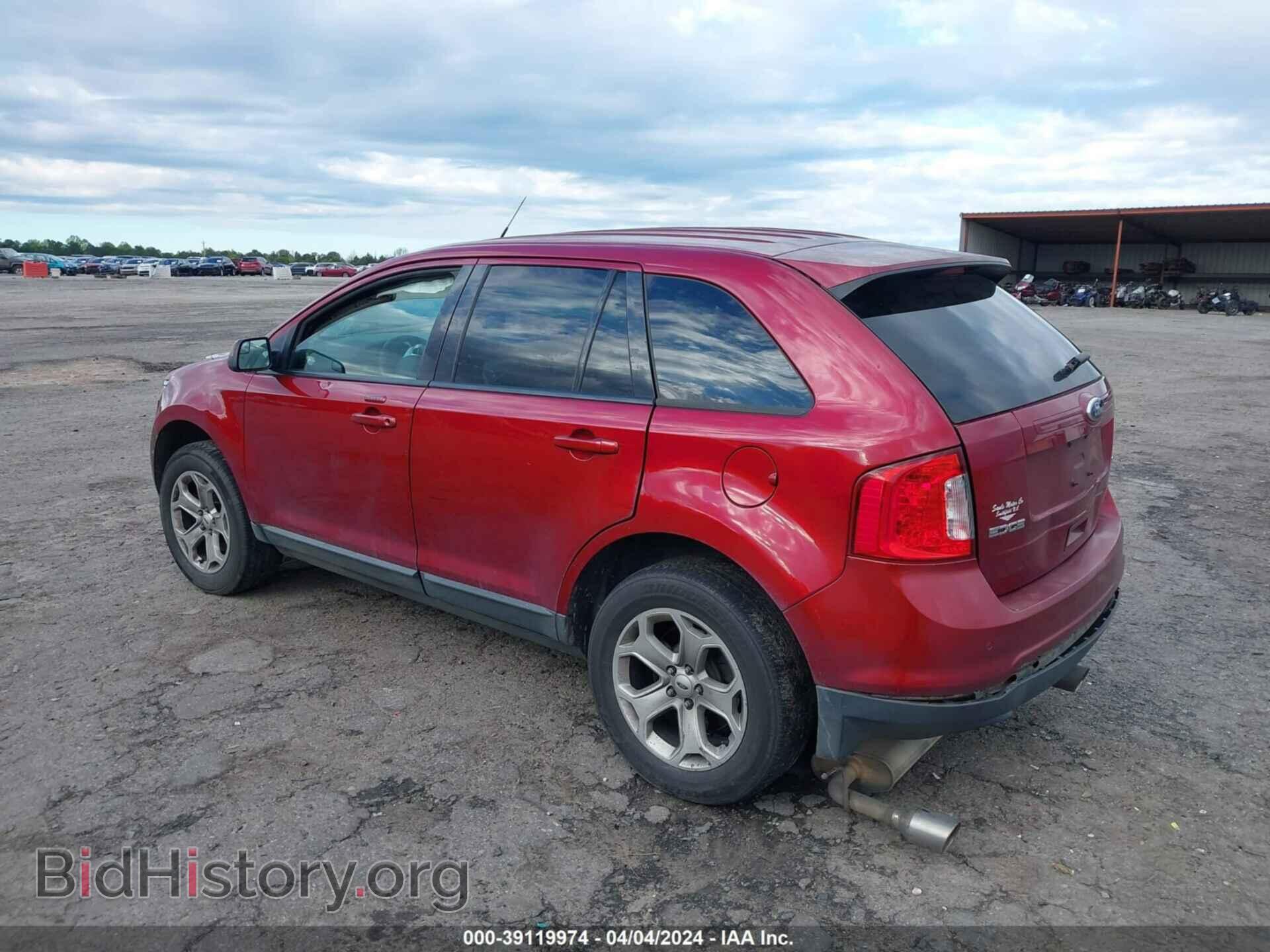 2013 FORD EDGE - VIN: 2FMDK3JC7DBE31277 - Фото 3