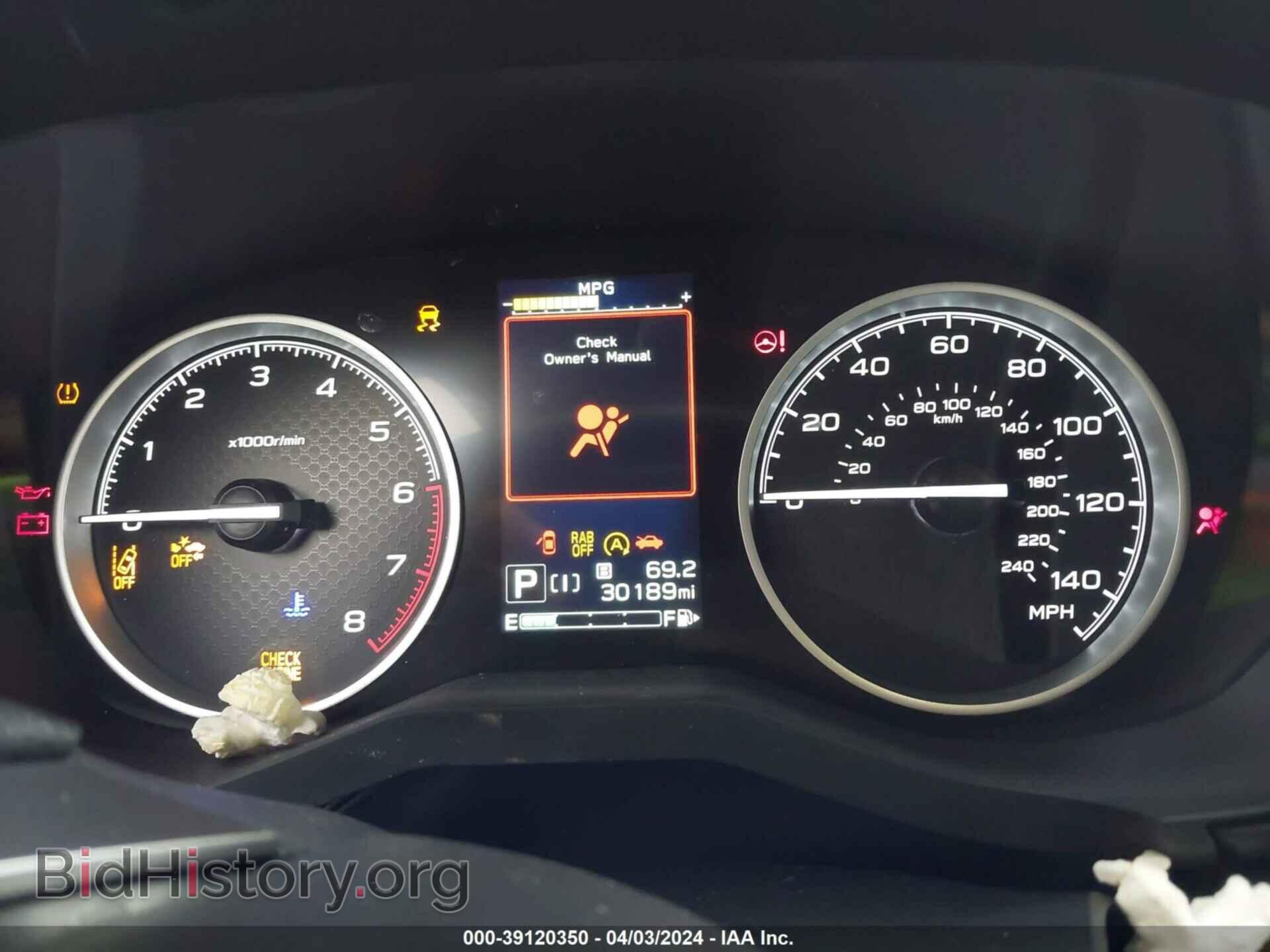 2019 SUBARU FORESTER - VIN: JF2SKAUC3KH594442 - Фото 7