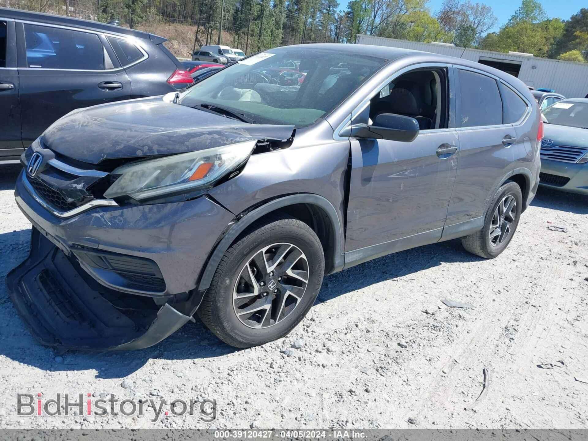2016 HONDA CR-V - VIN: 2HKRM3H49GH514656 - Фото 2