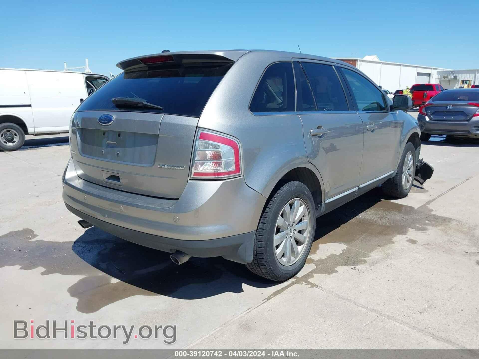 2008 FORD EDGE - VIN: 2FMDK39C68BA81327 - Фото 4