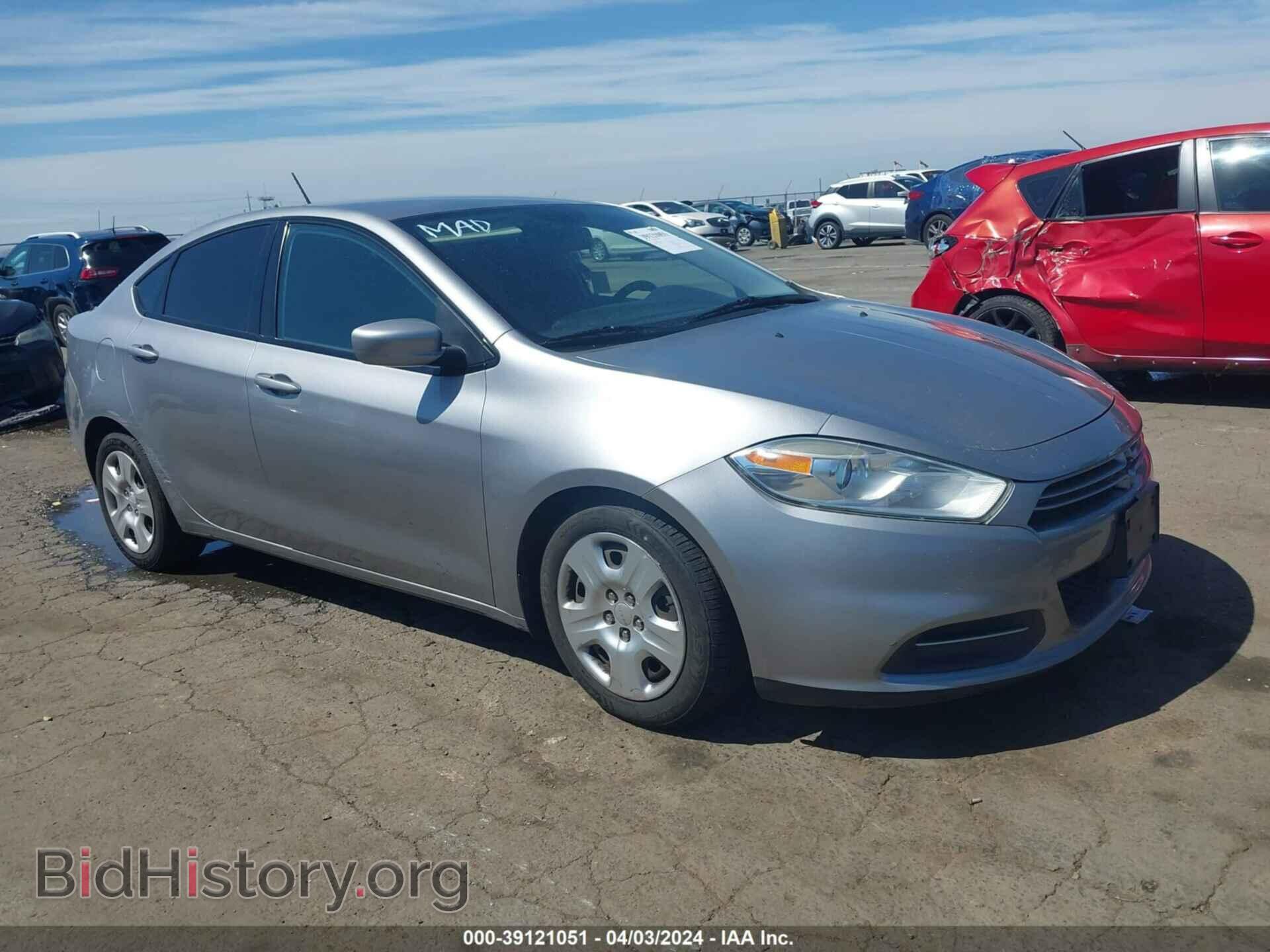 Фотография 1C3CDFAA2GD504679 - DODGE DART 2016