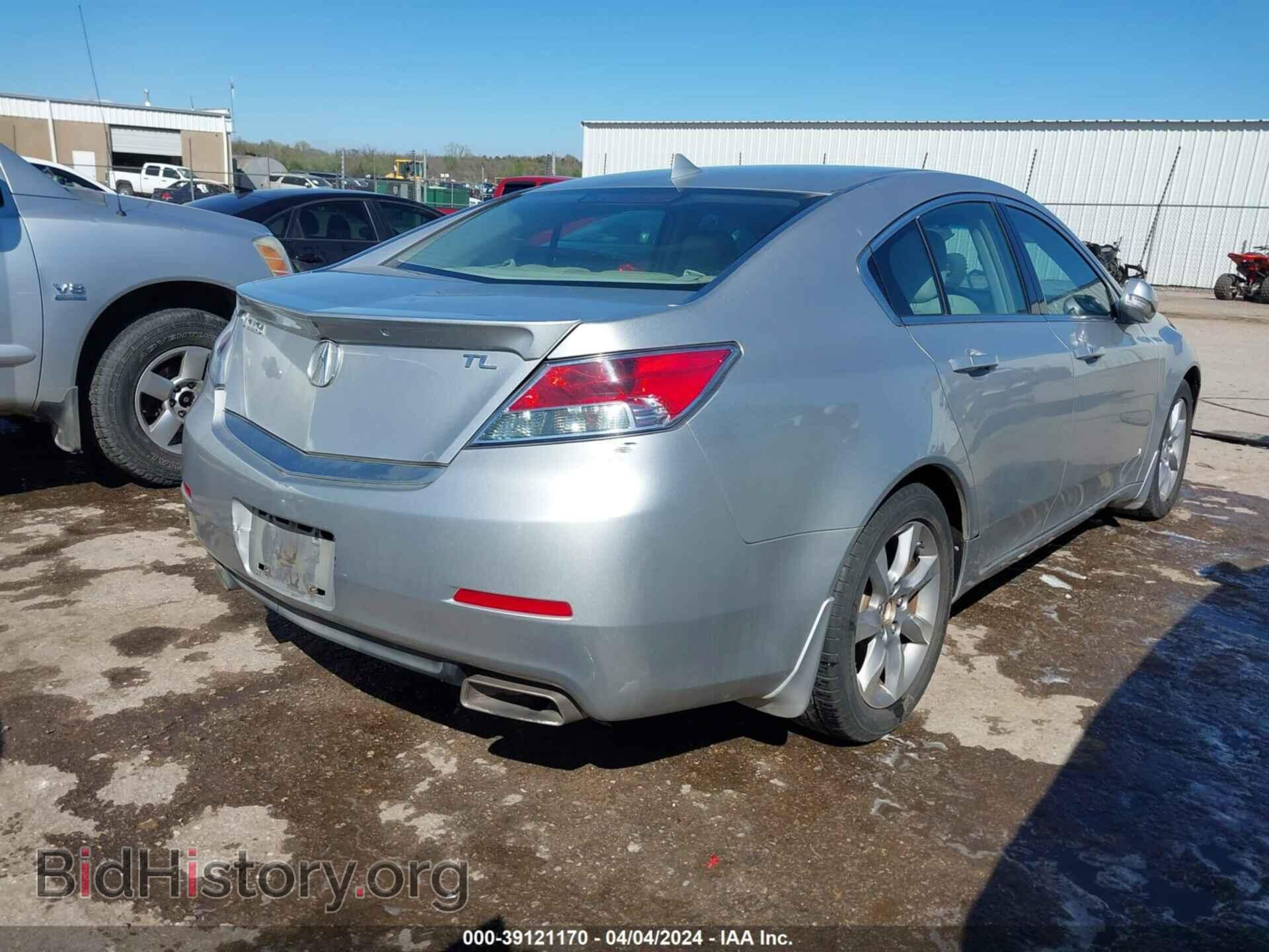 2012 ACURA TL - VIN: 19UUA8F52CA029340 - Фото 4