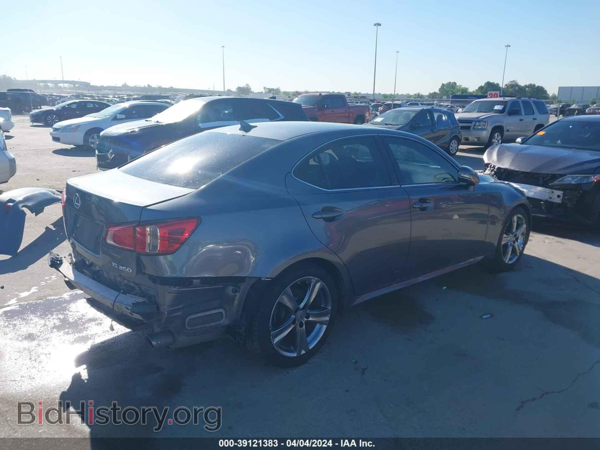2012 LEXUS IS 250 - VIN: JTHBF5C24C5179604 - Фото 4